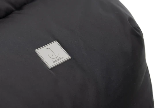 Jollein - Voetenzak Kinderwagen / Buggy Puffed Black | Winter Musthave - Image 4
