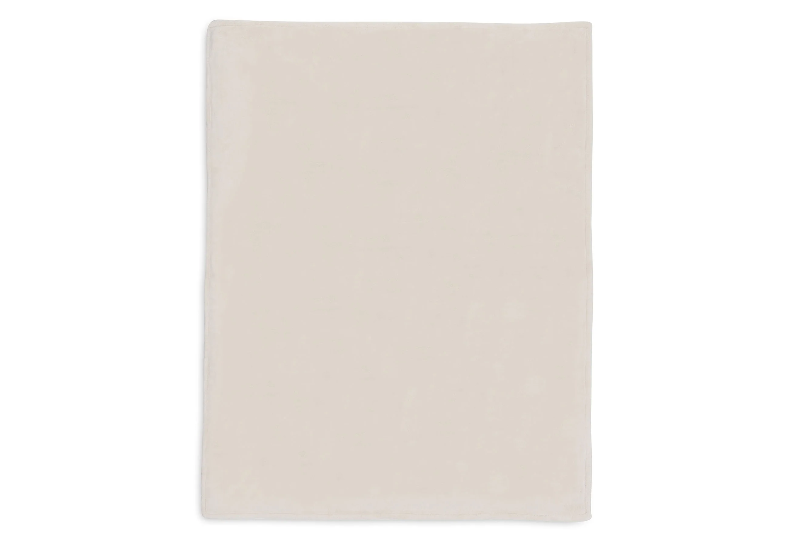 Jollein - Deken Wieg 75 x 100 cm Basic Knit Velvet | Oatmeal - Image 2
