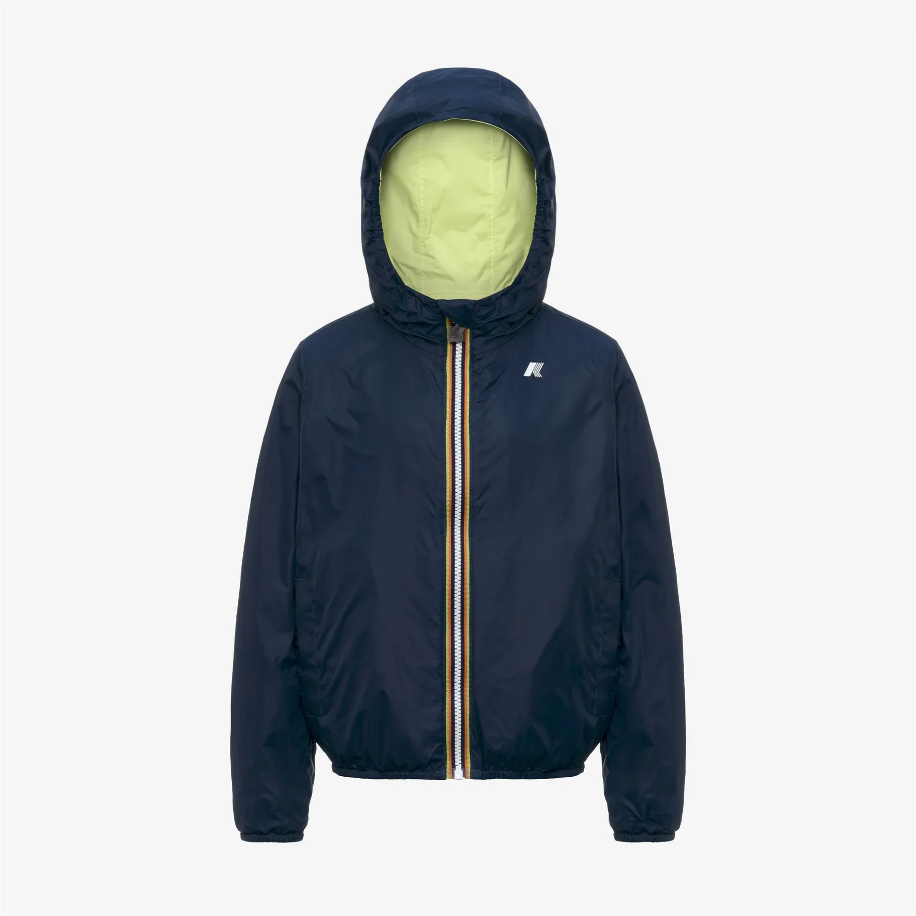 K-Way - Regenjas P. Jake Plus 2 Double | Yellow Lime Blue - Image 2