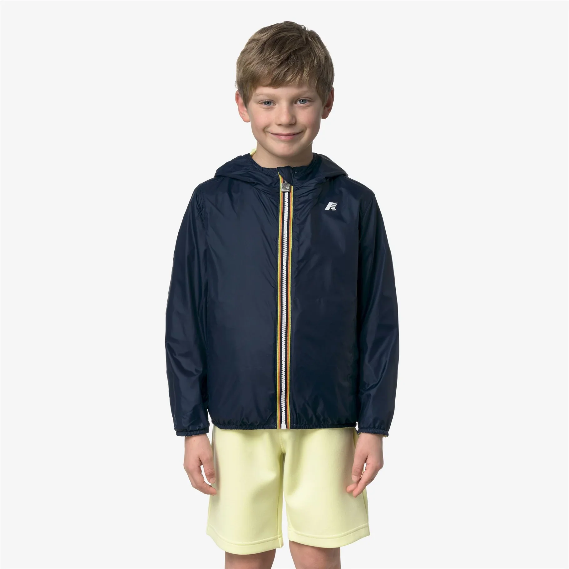 K-Way - Regenjas P. Jake Plus 2 Double | Yellow Lime Blue - Image 4