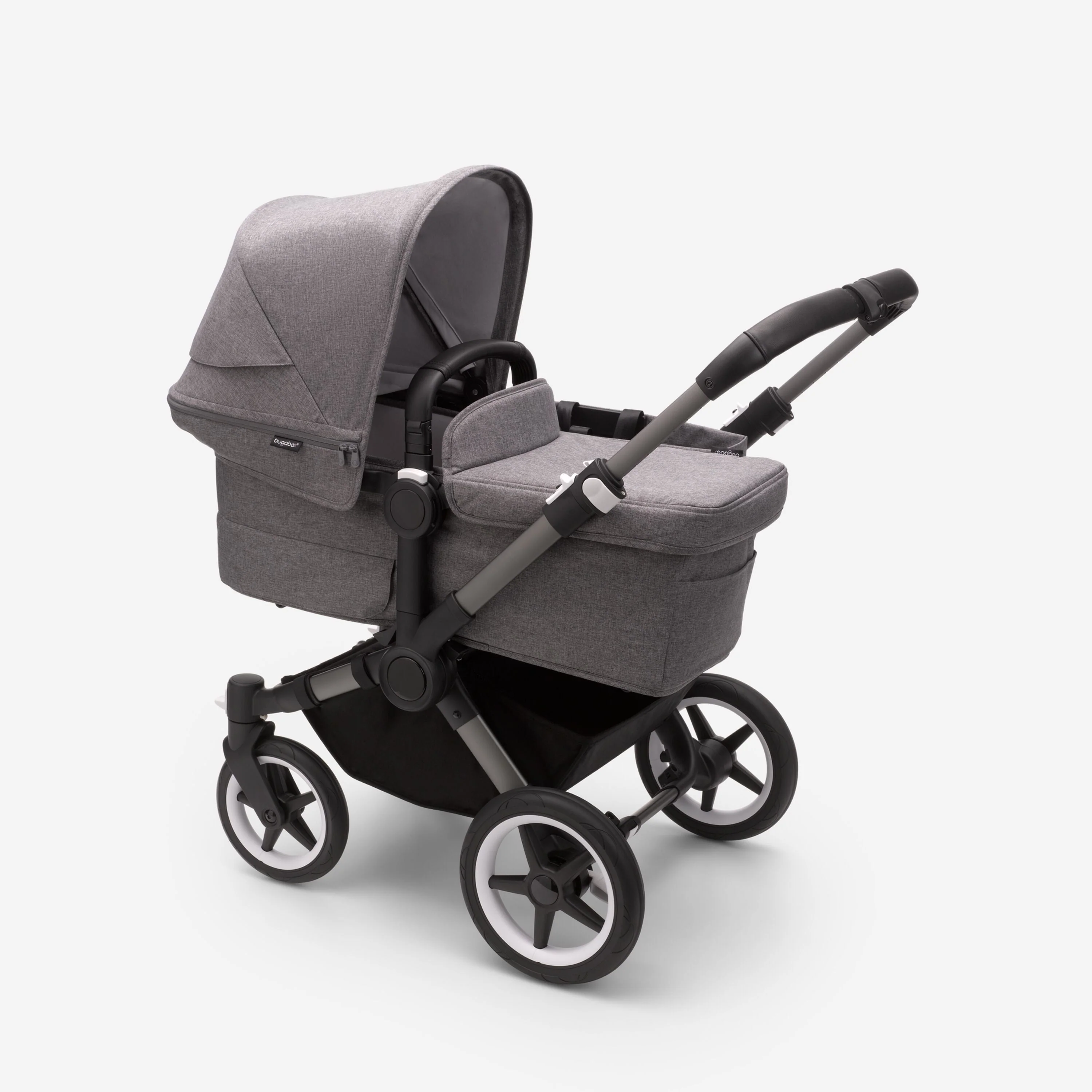 Bugaboo - Donkey5 Mono Compleet | Graphite / Grey Melange - Image 2