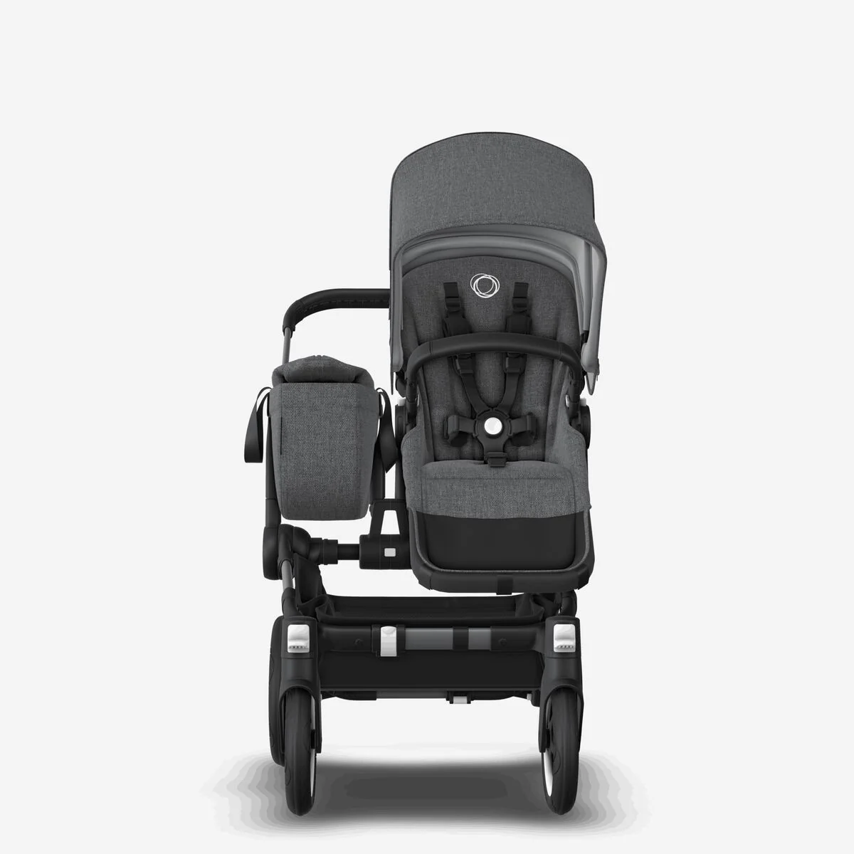 Bugaboo - Donkey5 Mono Compleet | Graphite / Grey Melange - Image 5