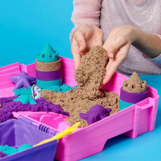 Kinetic Sand - Dynamisch Zand Zeemeermin Shimmer | Glinsterend Zand - Image 4