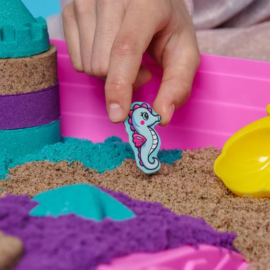 Kinetic Sand - Dynamisch Zand Zeemeermin Shimmer | Glinsterend Zand - Image 7