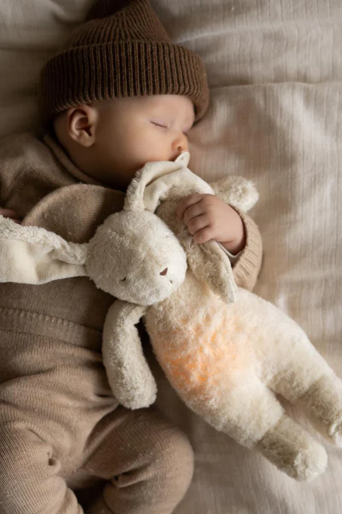 Knuffel The Humming Bunny Licht + Geluid 2.0 Polar Natur - Image 4