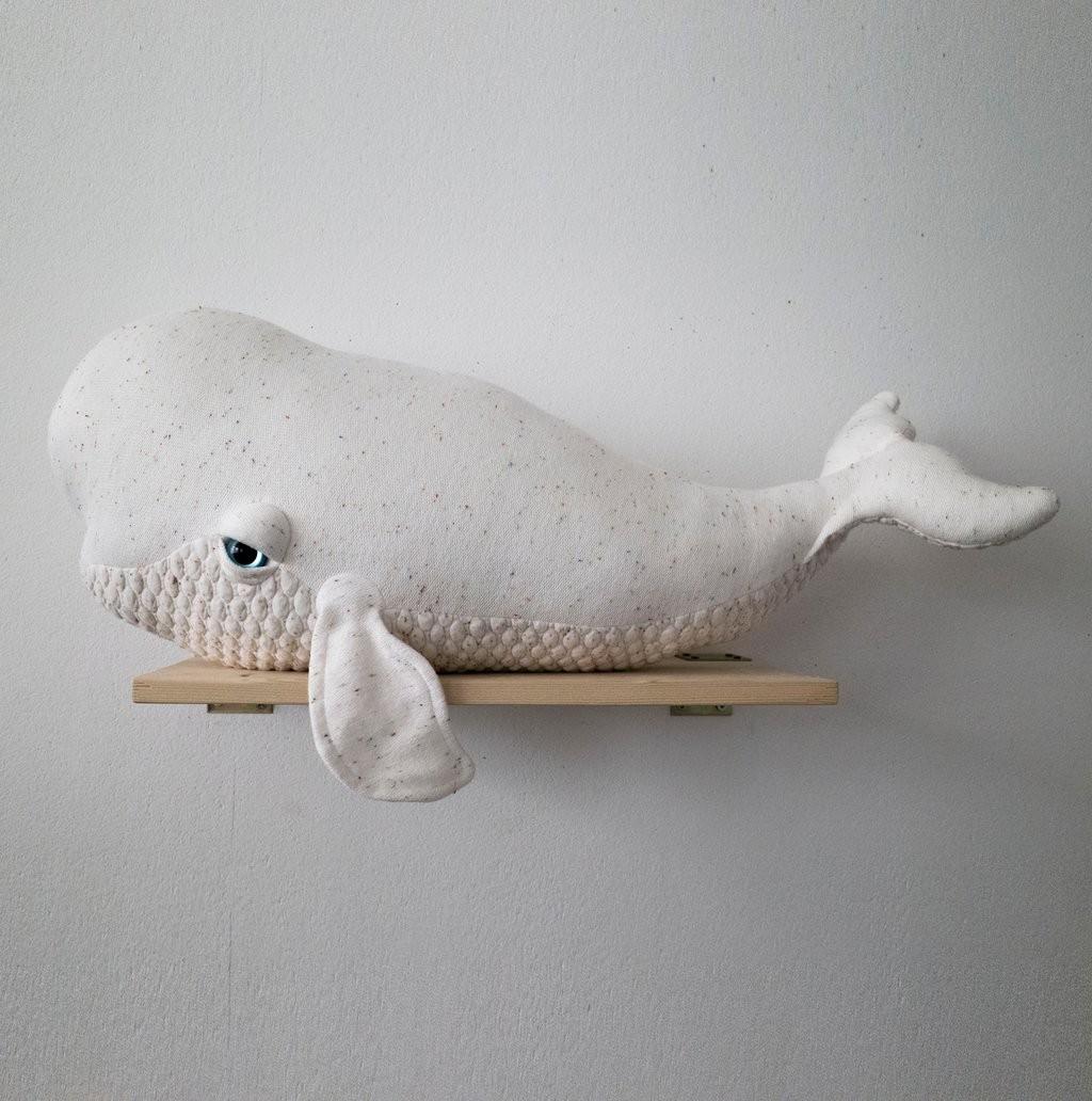 Knuffel Walvis Beluga Albino Big - Image 2