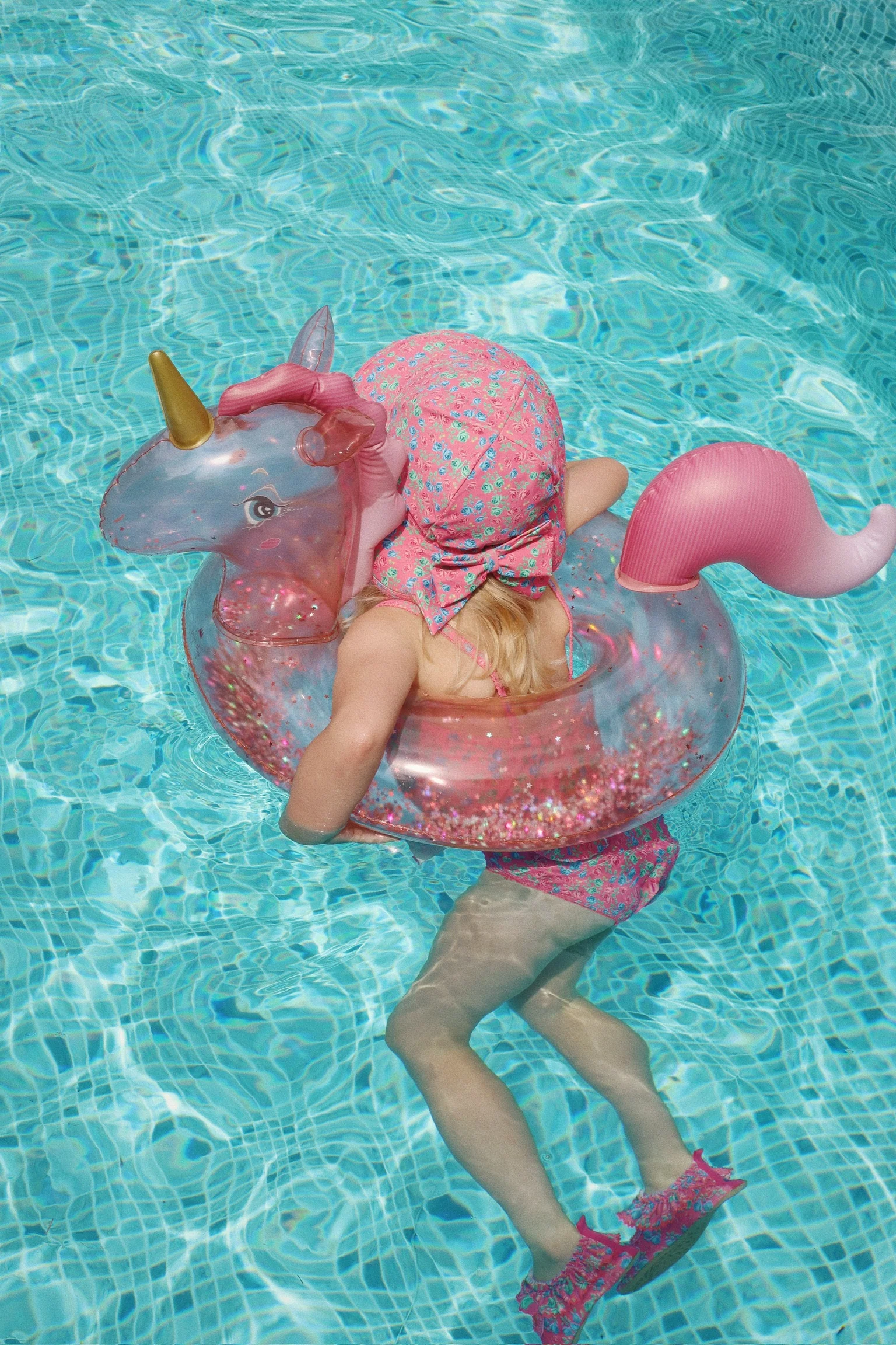 Konges Slojd - Zwemring Unicorn | Horn Stars Pink - Image 5