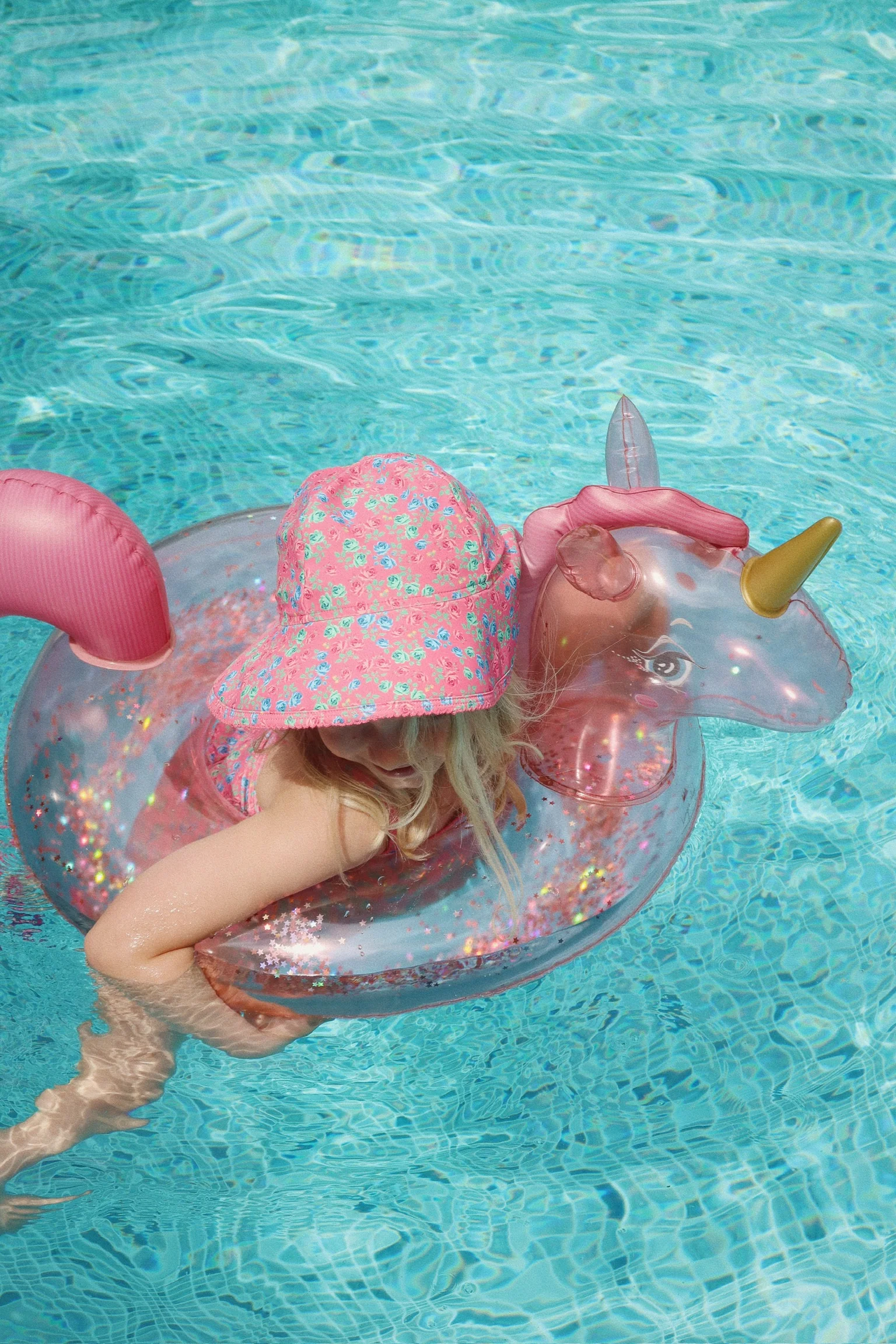 Konges Slojd - Zwemring Unicorn | Horn Stars Pink - Image 6