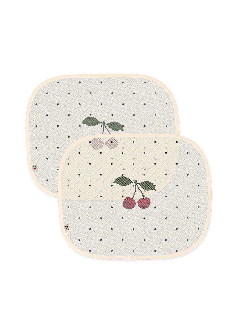 Konges Slojd - Zonnescherm (2pack) | Navy Dots