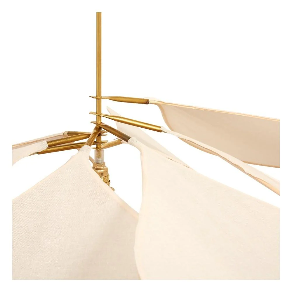 Lamp Pale Small (80cm) Natural (excl. Stang) - Image 2