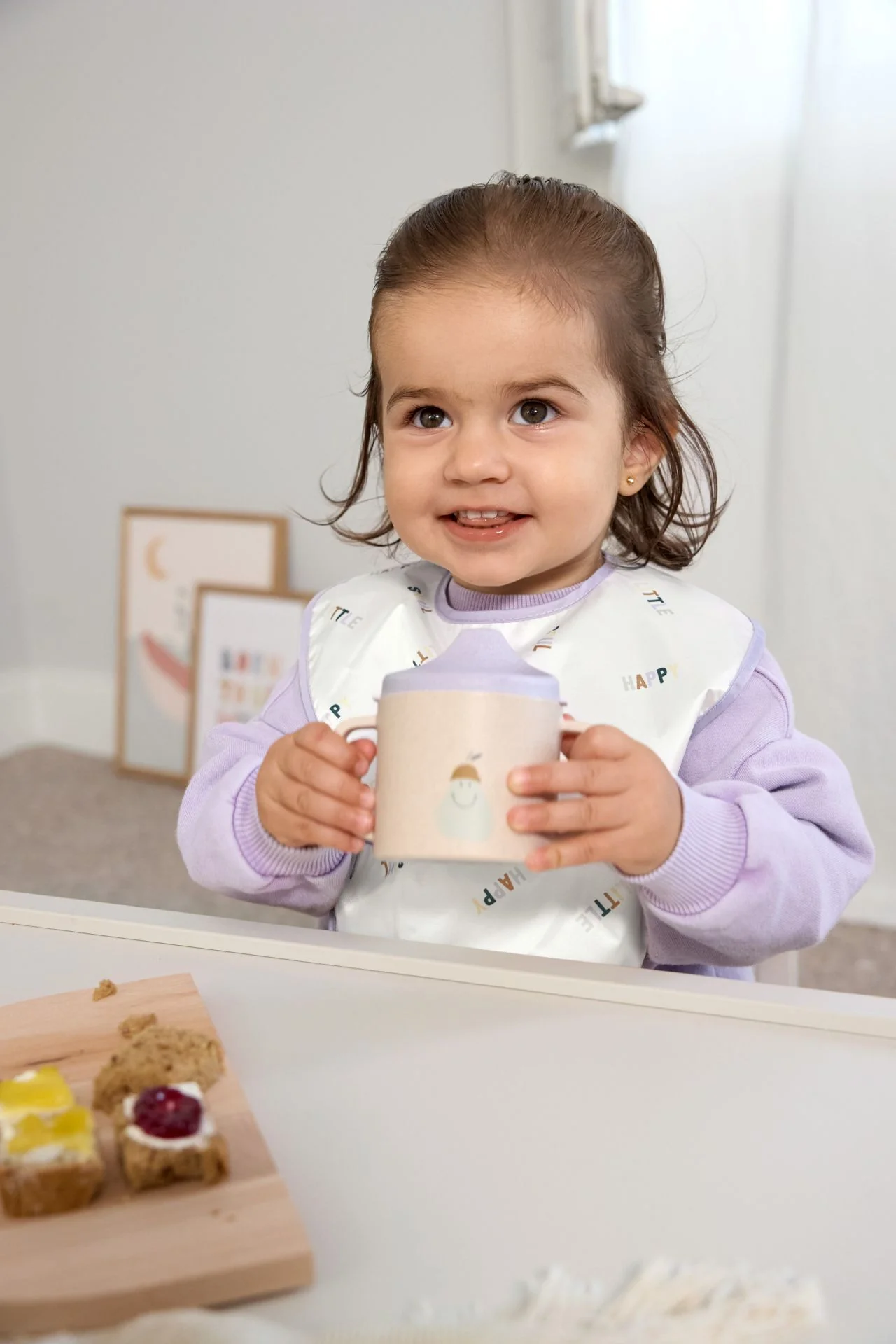 Lässig - Drinkbeker Sippy Happy Fruits Cherry | Antilek beker - Image 5