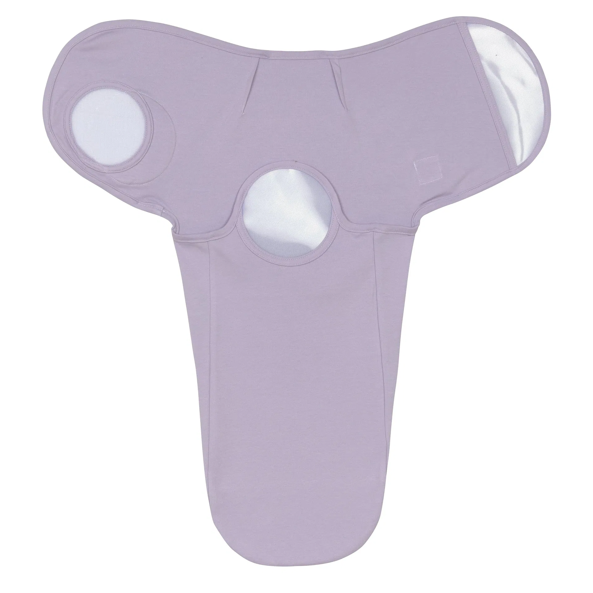 Lassig - Inbakerslaapzak Gots 0.7 TOG | Pastel Lilac - Image 2