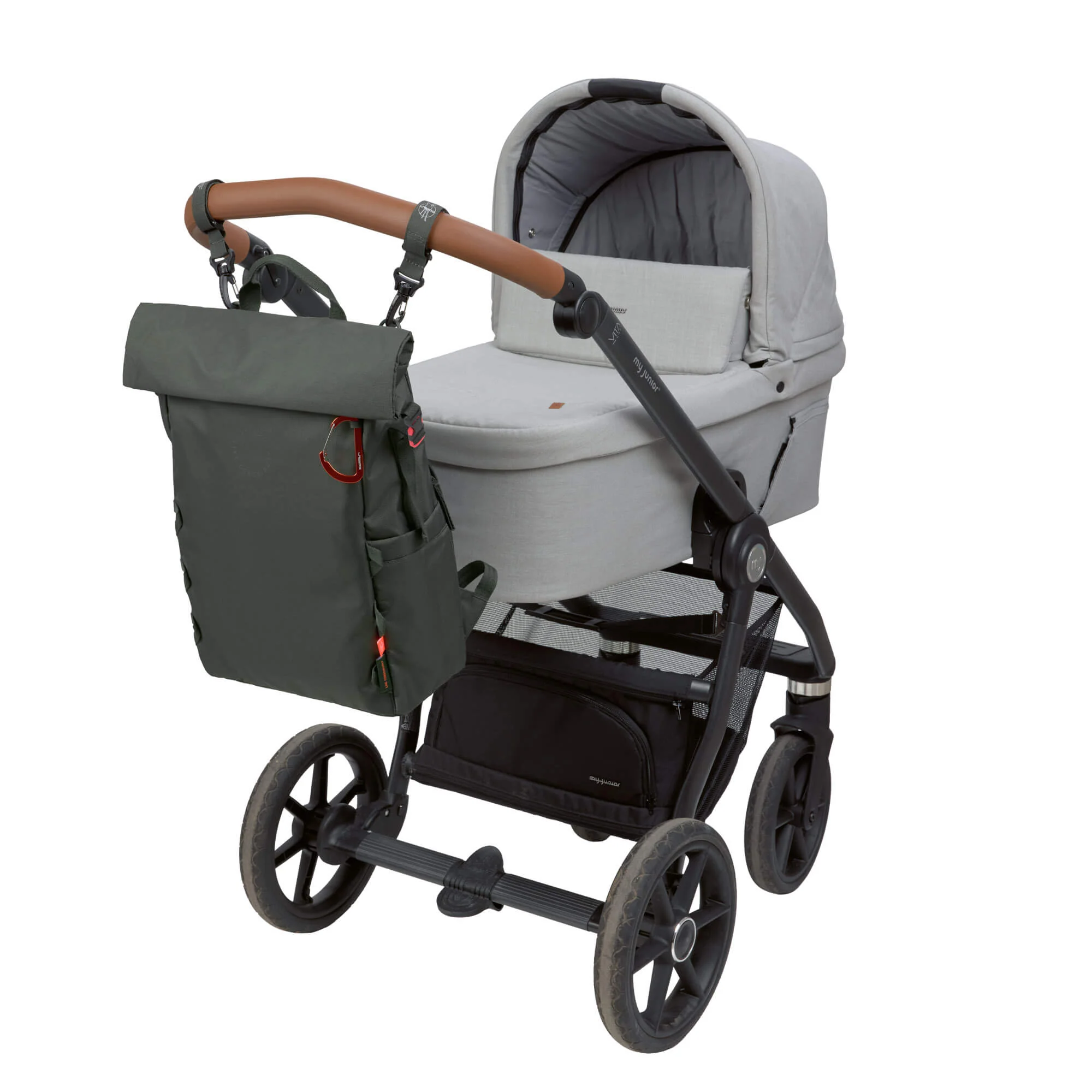 Lässig - Rugzak Gre Rolltop Outdoor | Dark Olive - Image 8