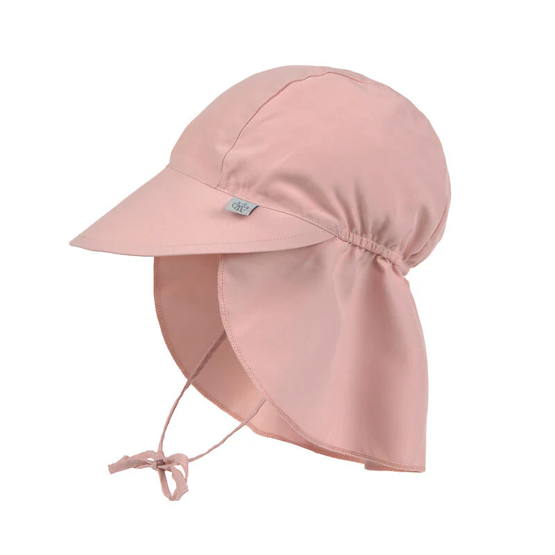 Lassig - Zonnehoedje Flap Hat | Peach
