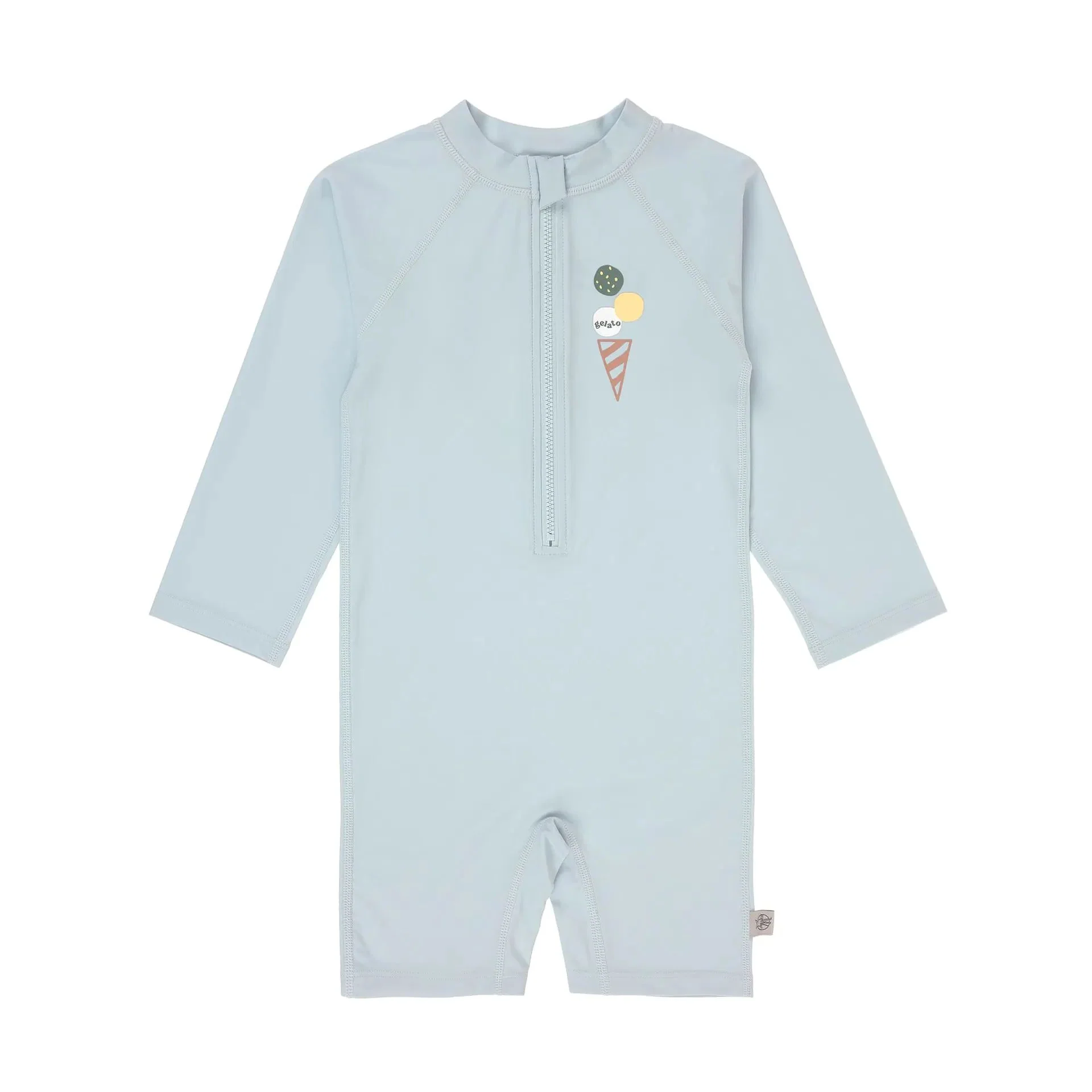 Lassig - Zwempak Lange Mouw Ice Cream | Blue