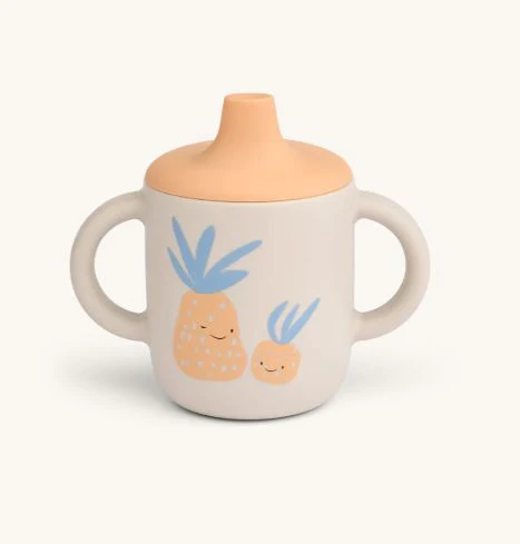 Liewood - Drinkbeker Met Tuit Neil | Pineapple / Sandy