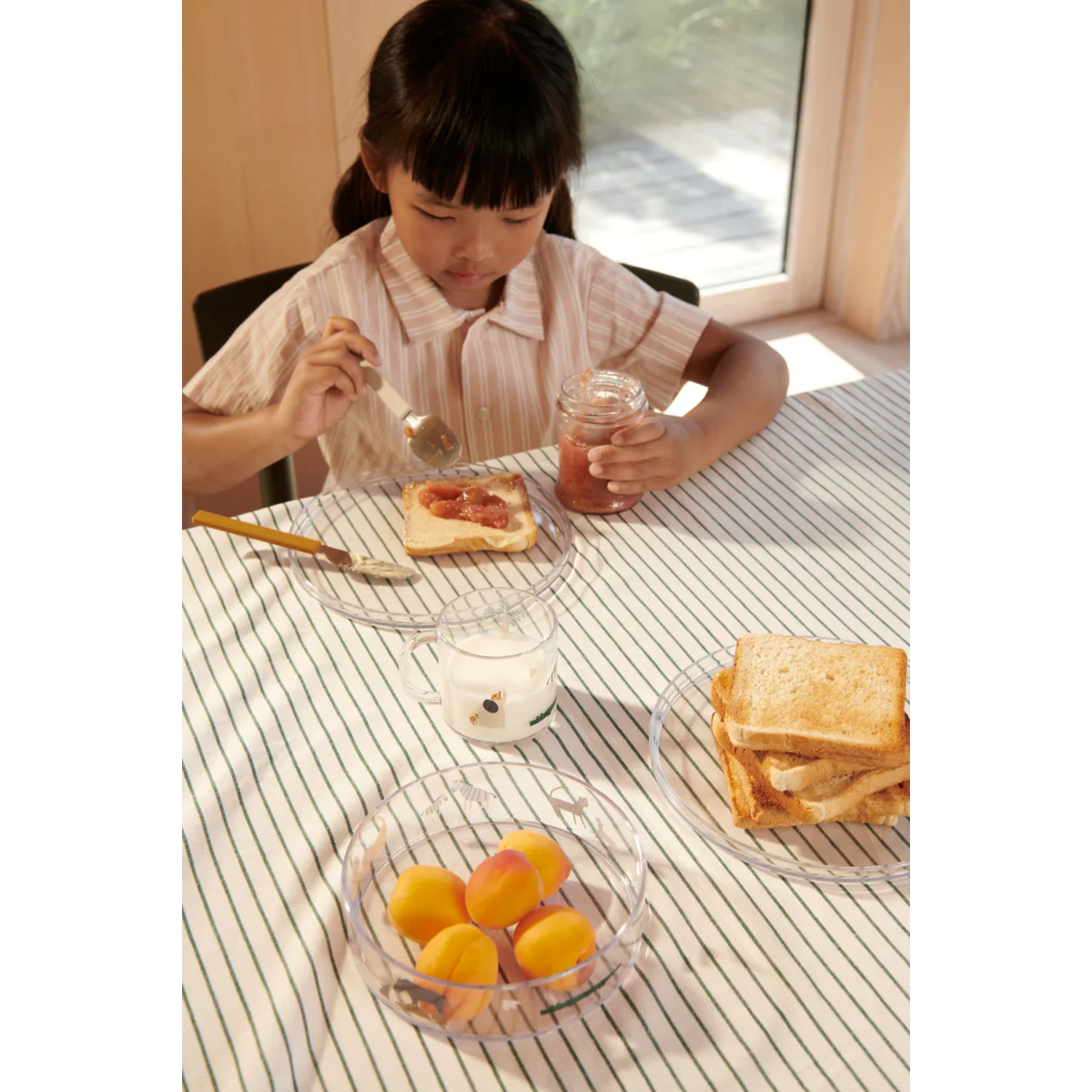 Liewood - Eetset Siva Tritan | Peach Sea Shell - Image 3