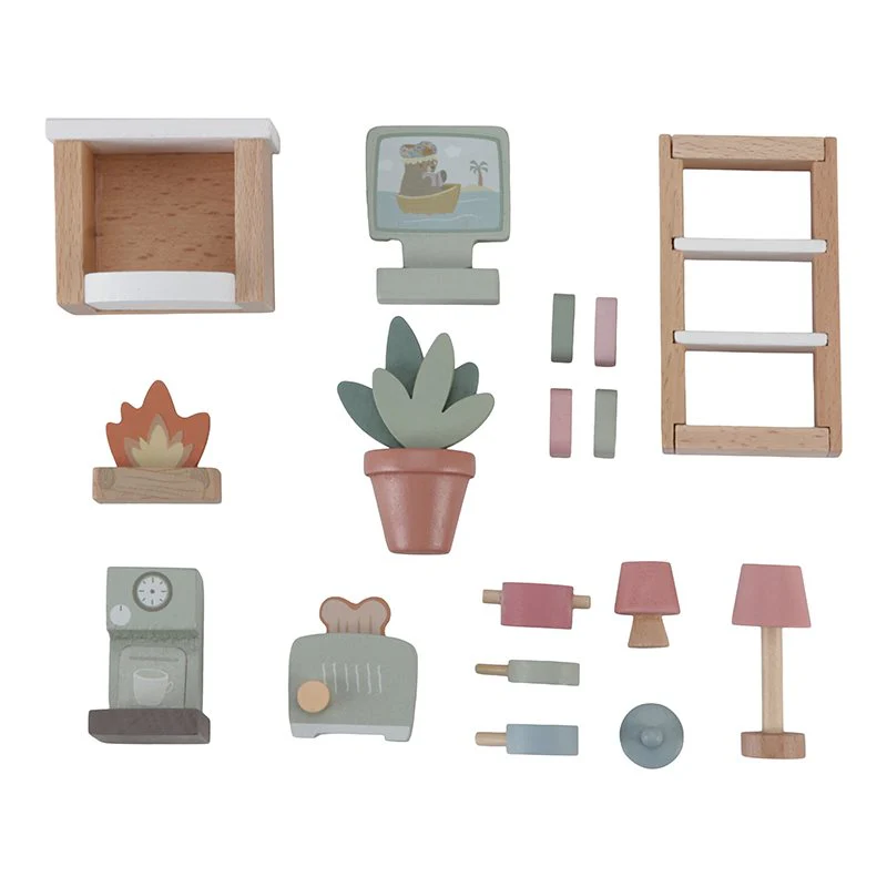 Little Dutch - Aanvulset Poppenhuis | Meubels - Image 2