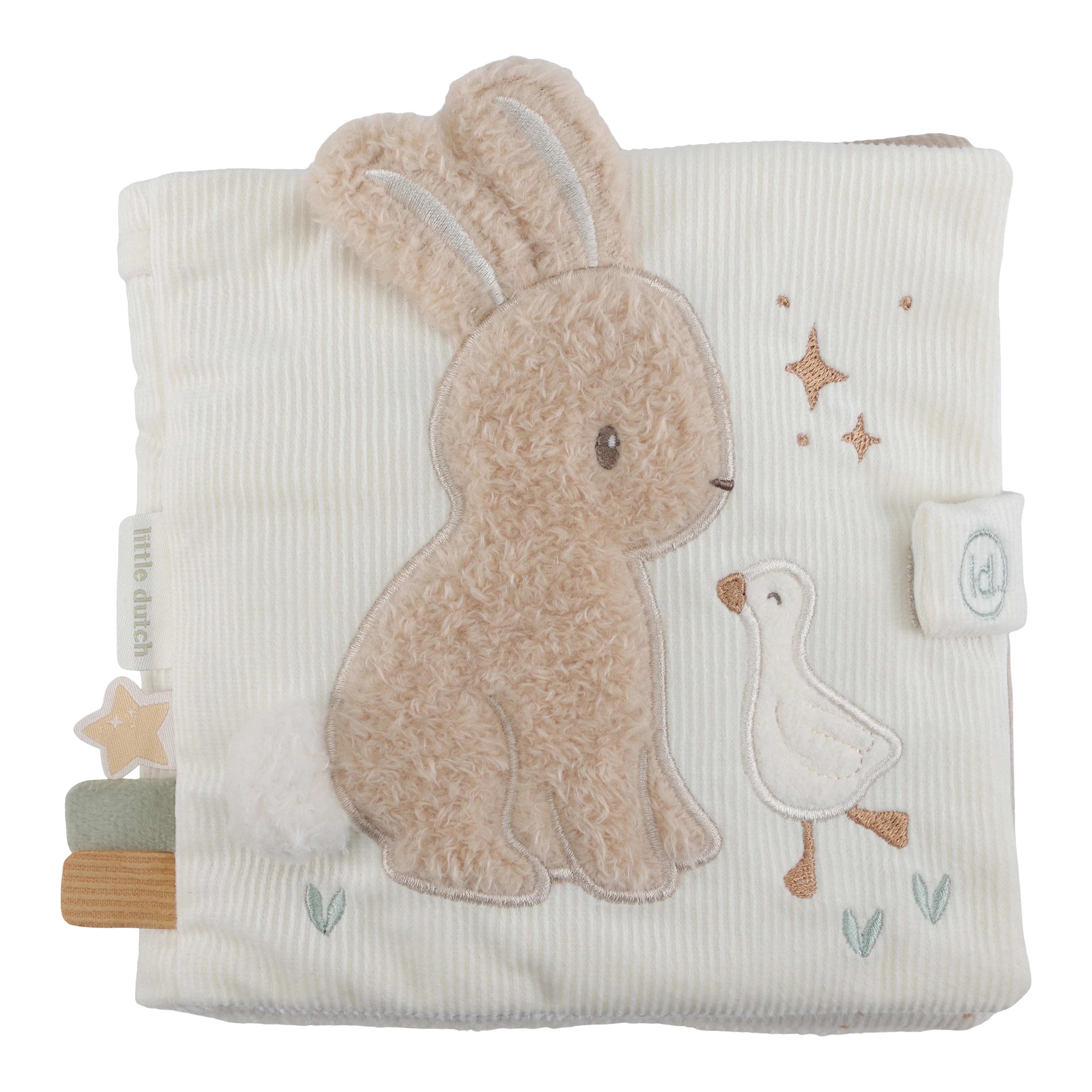 Little Dutch - Activiteitenboekje Newborn Naturals | Zacht Speelboek