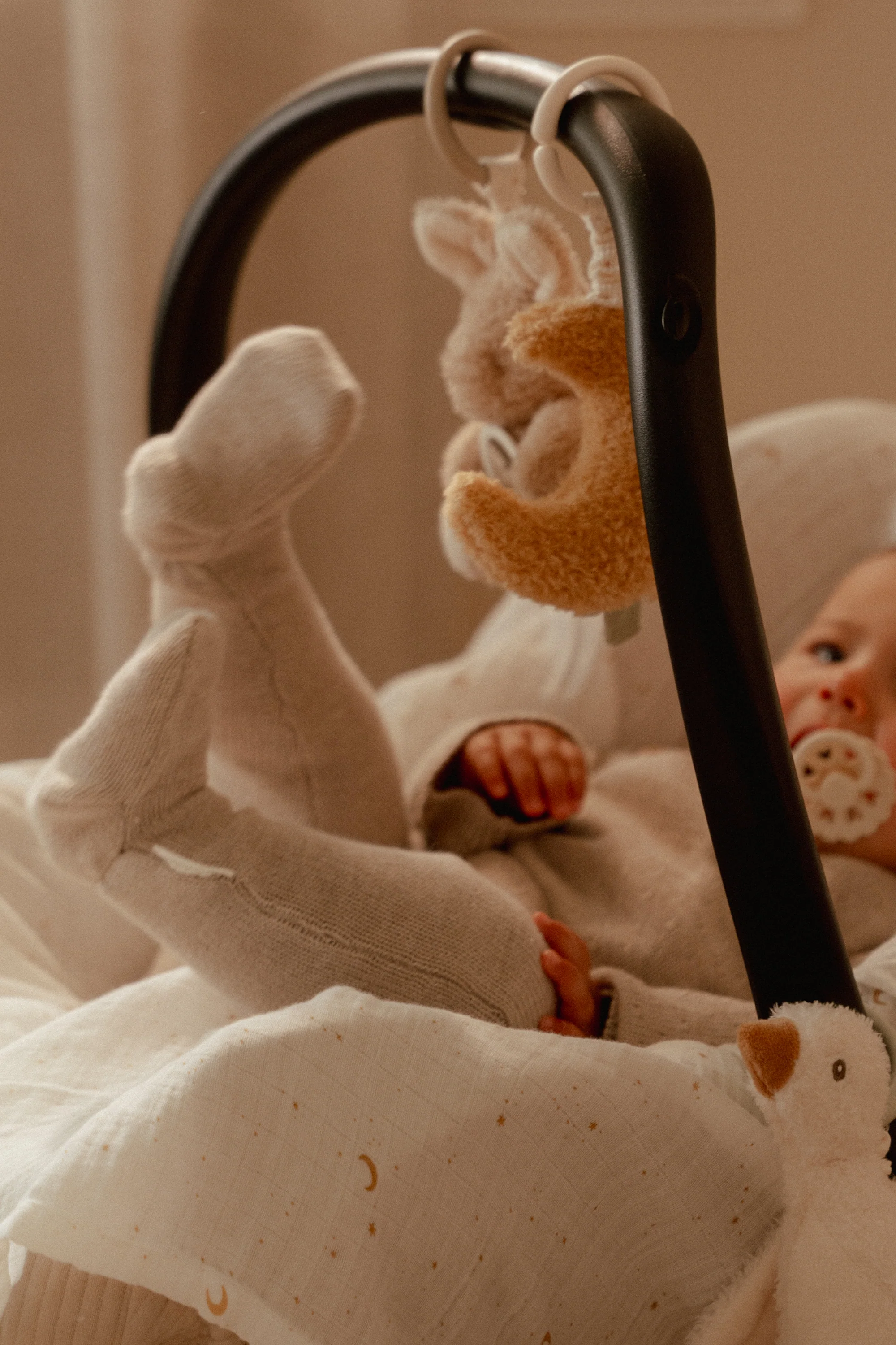 Little Dutch - Activiteitenhangers Newborn Naturals | Set Figuren - Image 6