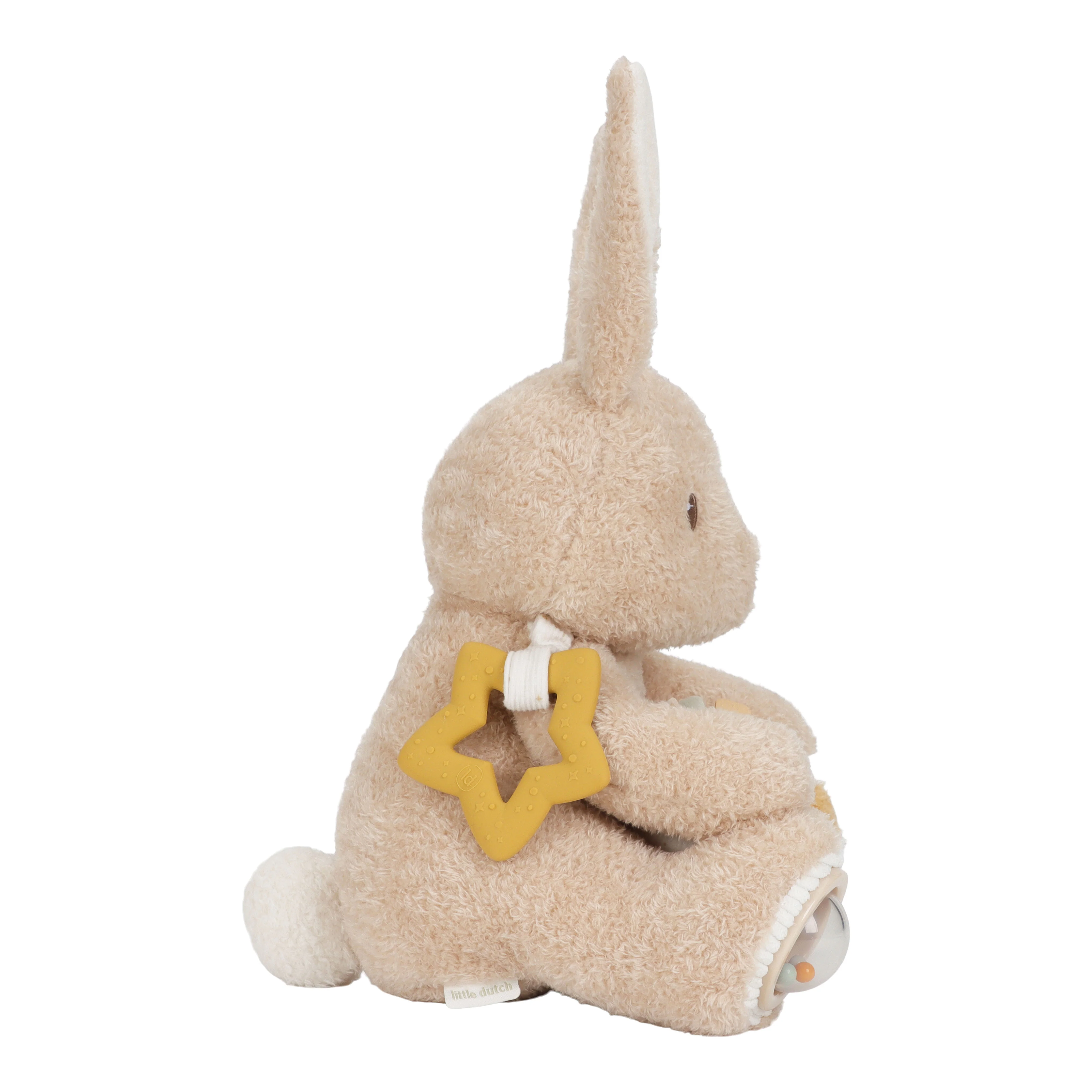 Little Dutch - Activiteitenknuffel Baby Bunny | Speel & Ontdek - Image 3