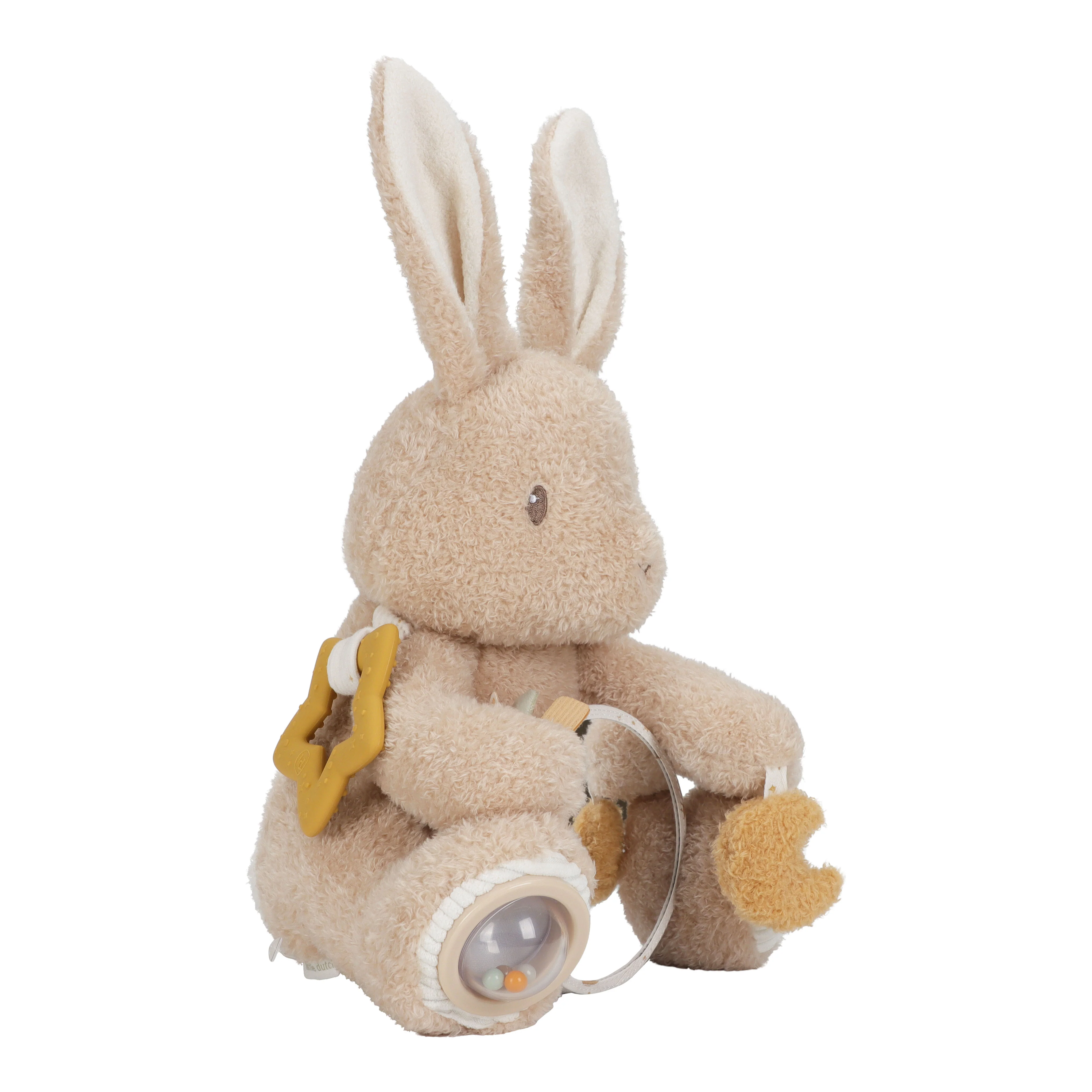 Little Dutch - Activiteitenknuffel Baby Bunny | Speel & Ontdek - Image 4
