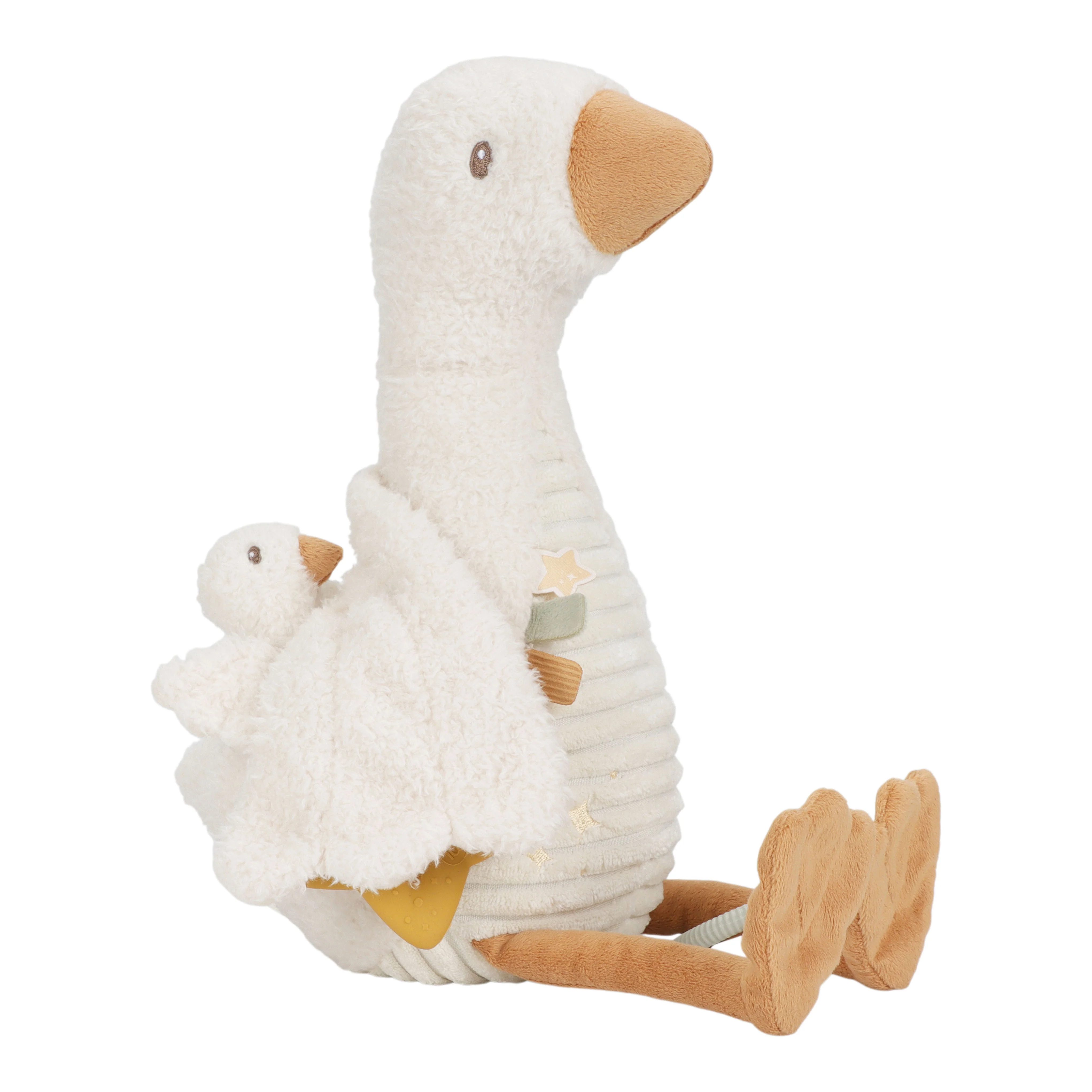 Little Dutch - Activiteitenknuffel Little Goose | Ontdek & Knuffel - Image 4