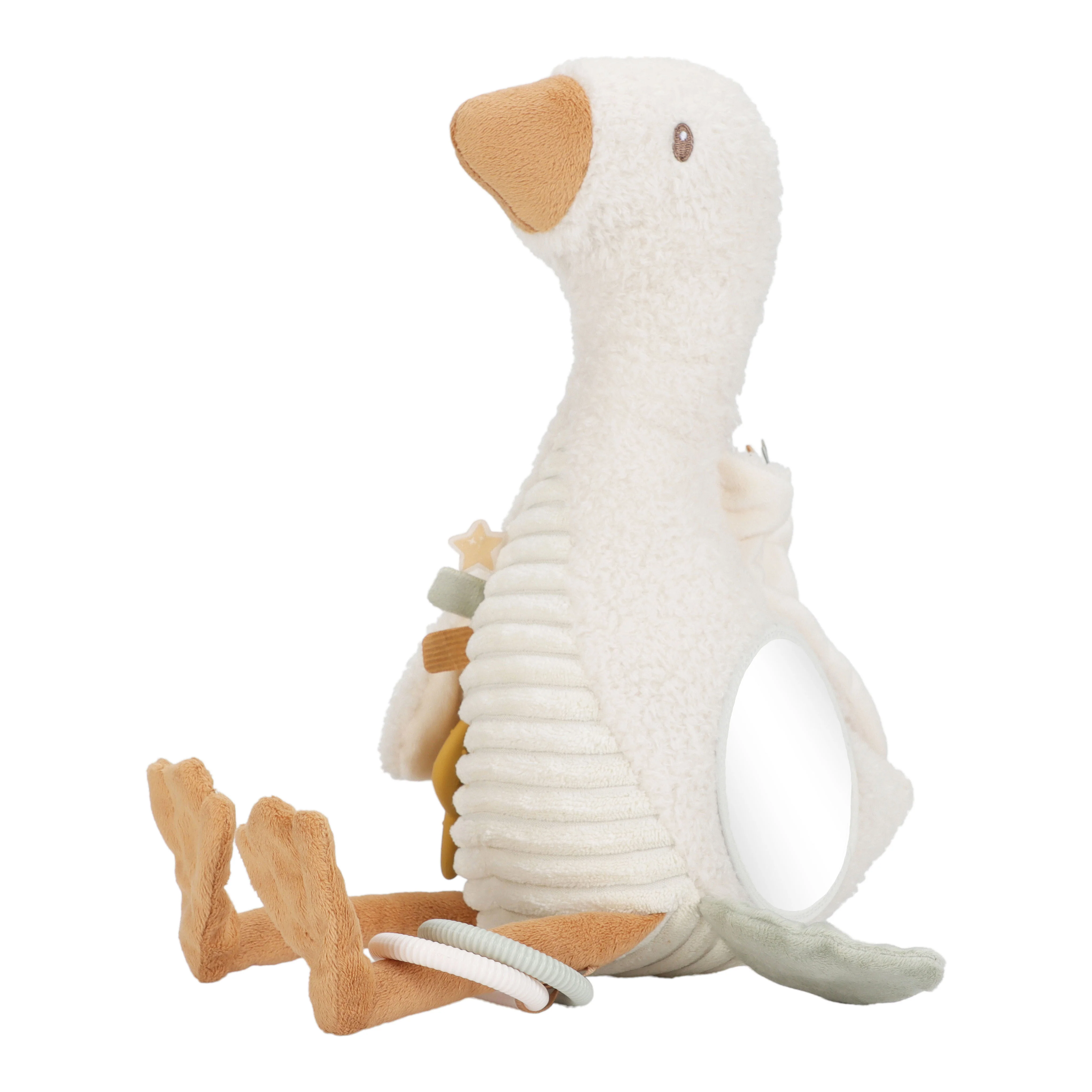 Little Dutch - Activiteitenknuffel Little Goose | Ontdek & Knuffel - Image 5