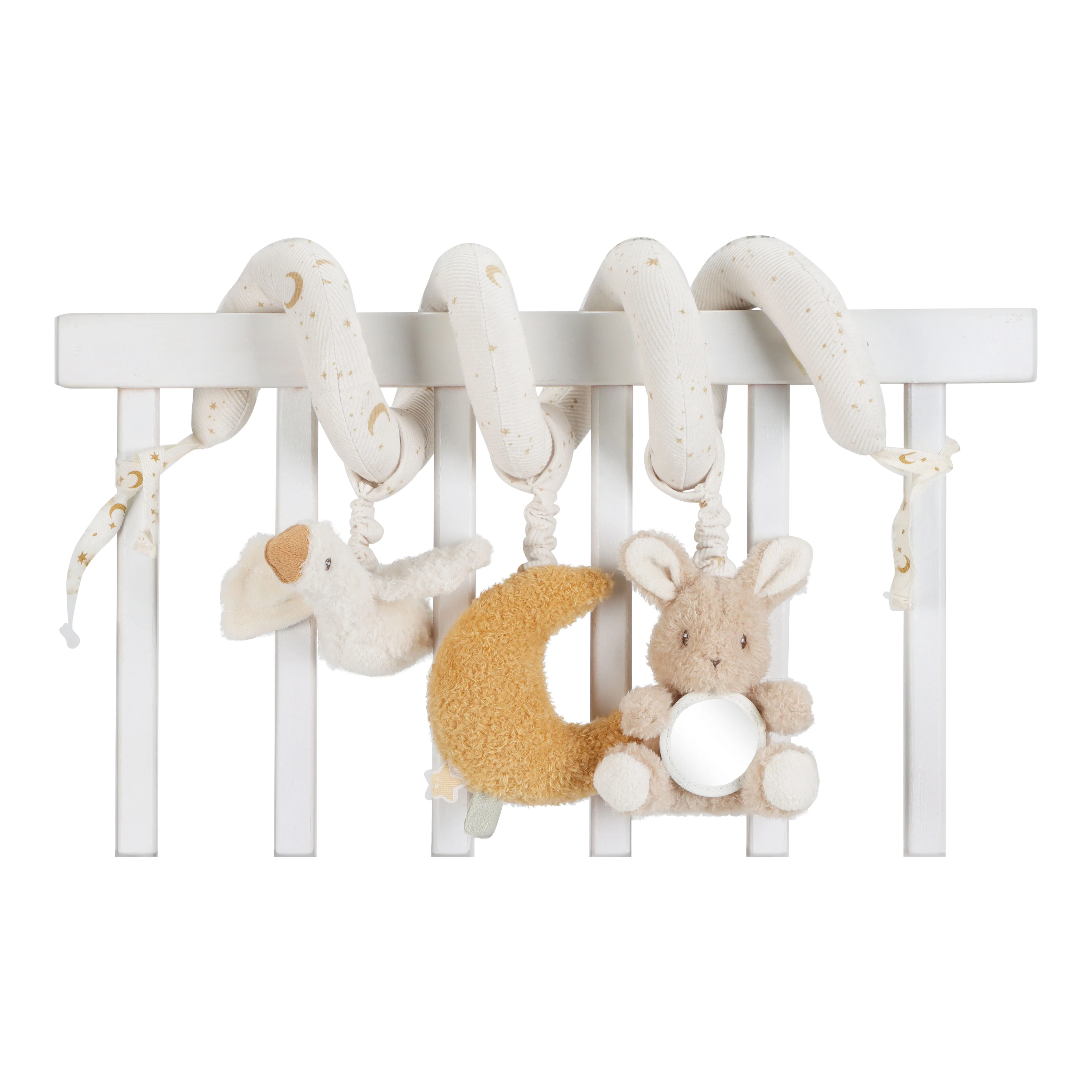 Little Dutch - Activiteitenspiraal Newborn Naturals | Zacht Speelplezier
