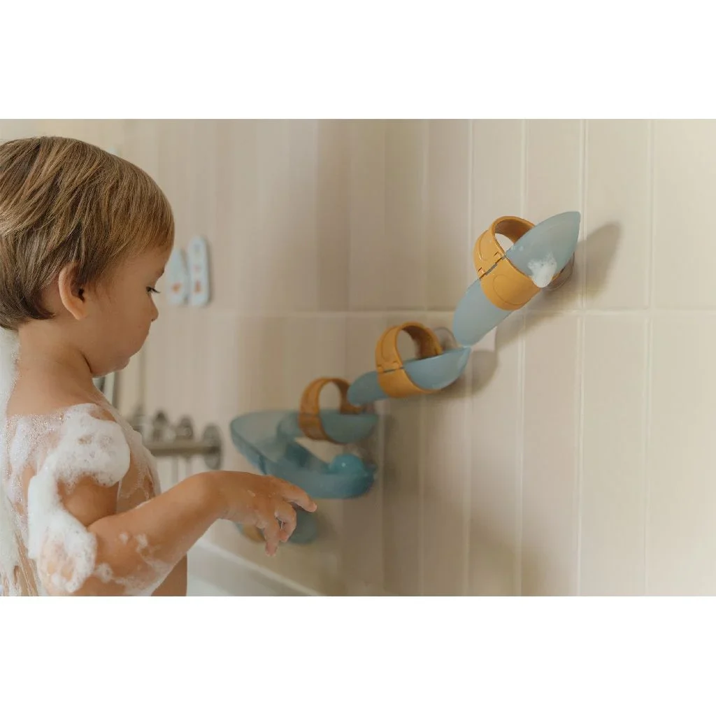 Little Dutch – Badspeeltje Waterbaan | Blauw - Image 9