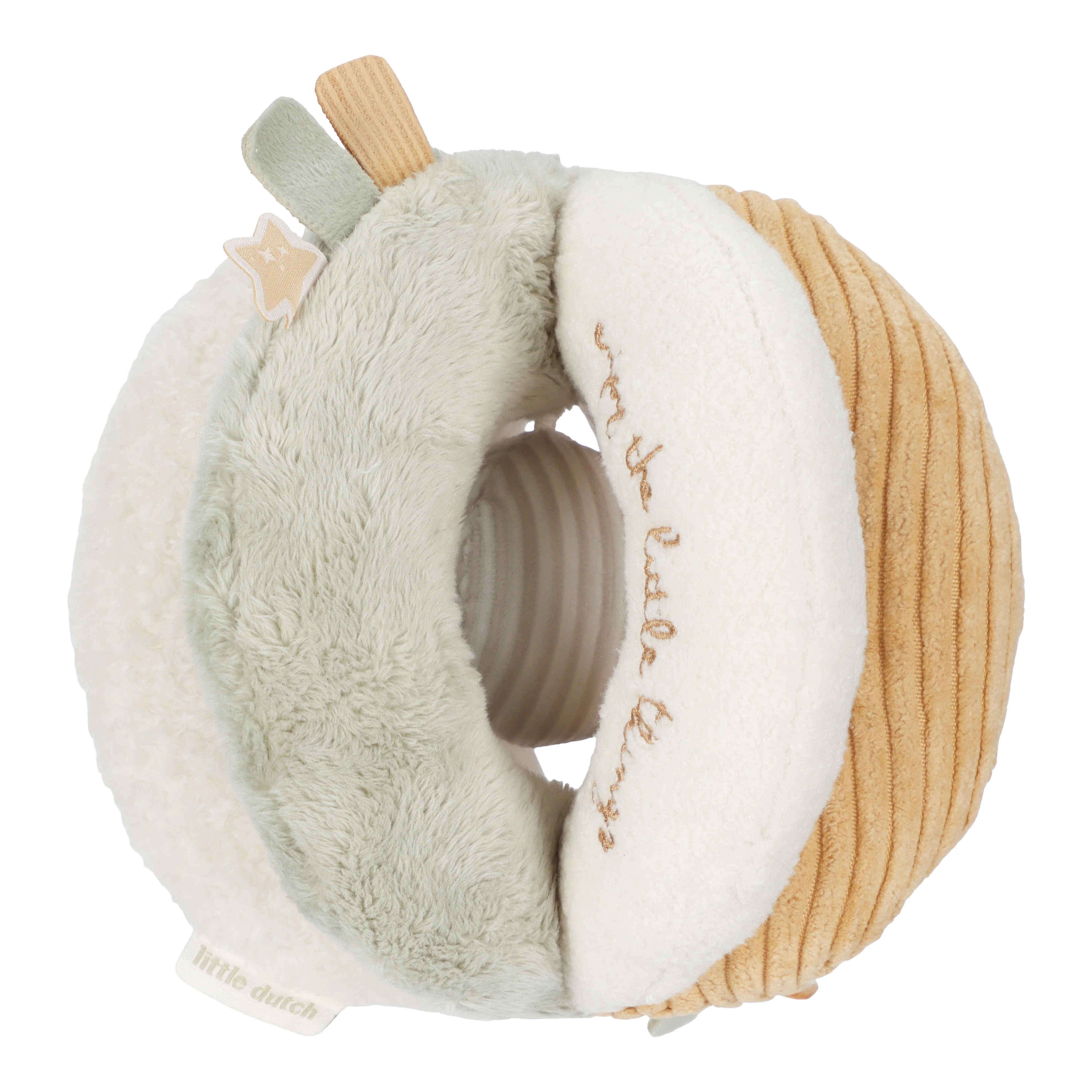 Little Dutch - Grijpbal Newborn Naturals | Zacht & Stimulerend