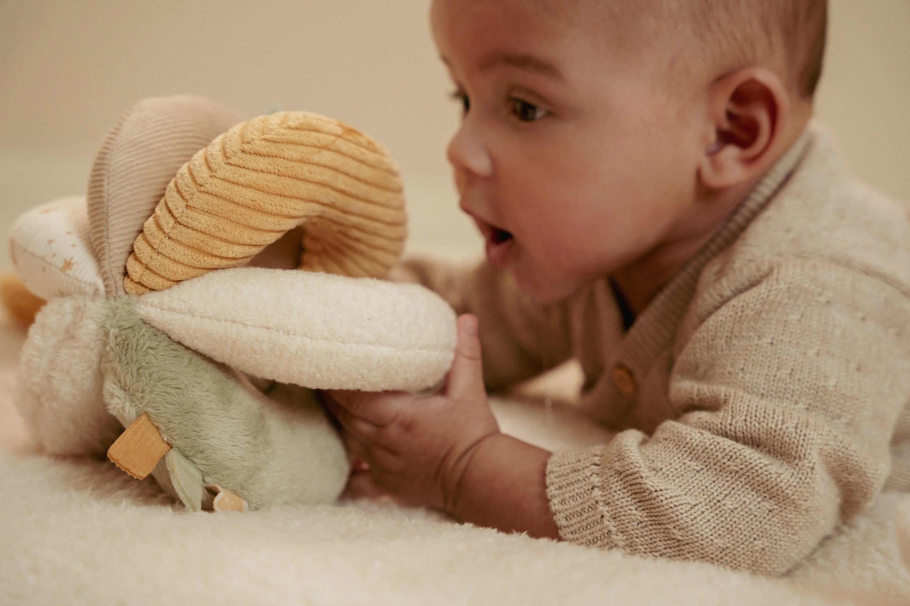 Little Dutch - Grijpbal Newborn Naturals | Zacht & Stimulerend - Image 3