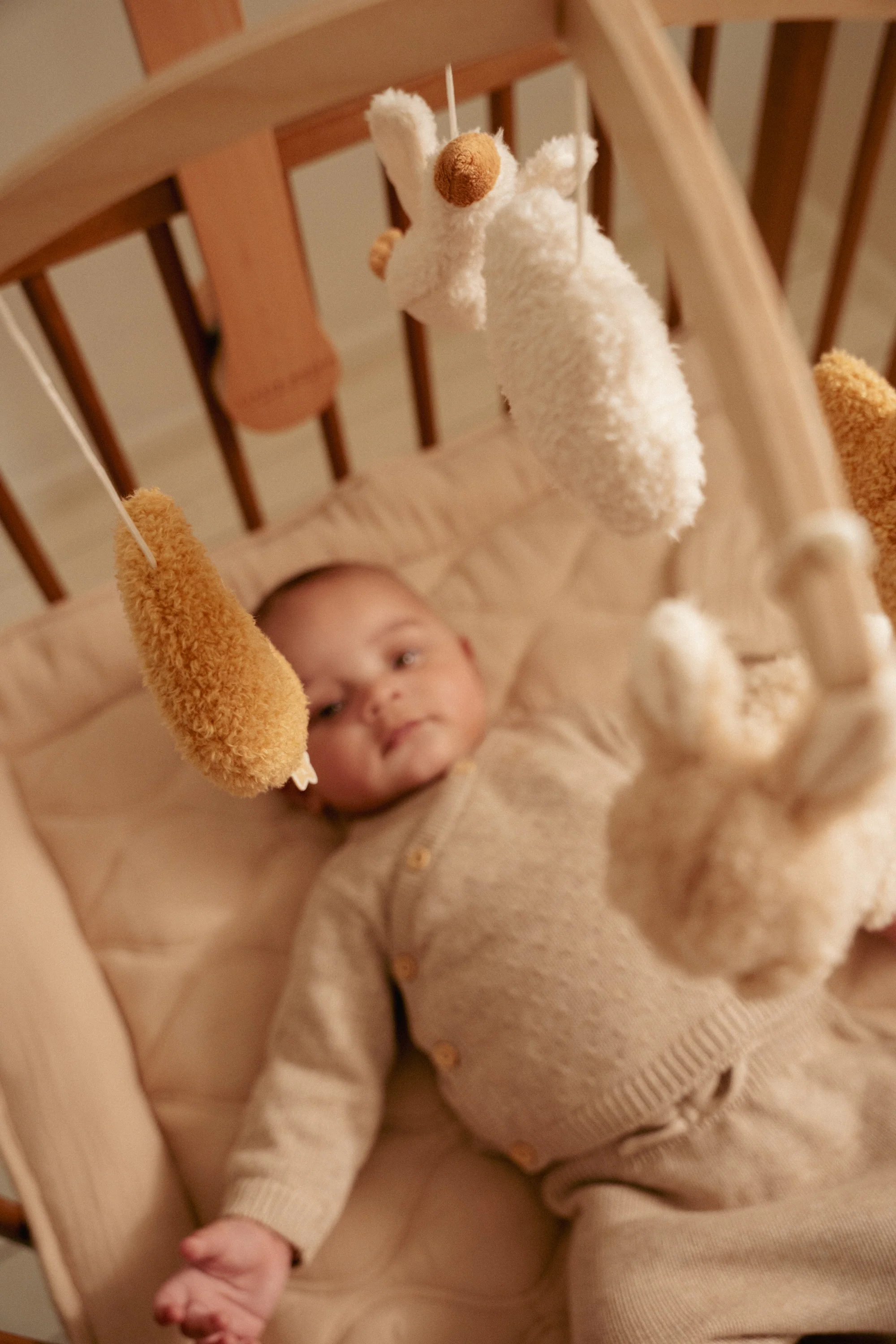Little Dutch - Houten Muziekmobiel Newborn Naturals | Natuurlijke Tinten - Image 6