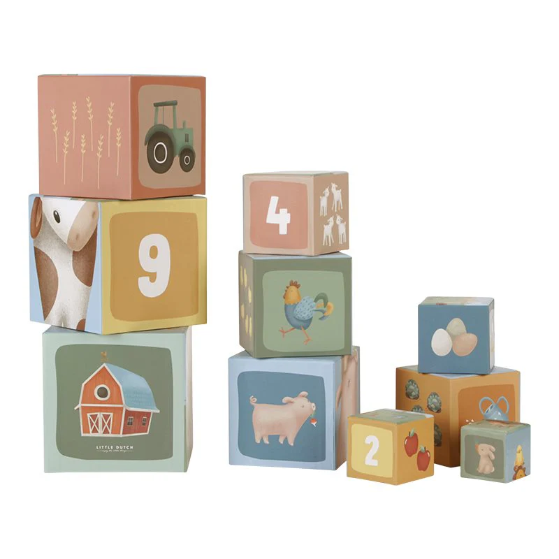 Little Dutch - Kartonnen Stapeltoren | Little Farm - Image 2