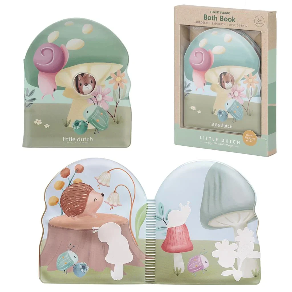 Little Dutch – Kleurveranderend Badboekje | Forest Friends
