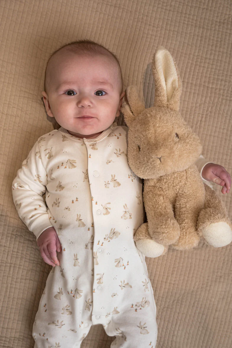 Little Dutch - Knuffel Baby Bunny 32 cm | Zacht & Aaibaar | Beige - Image 4