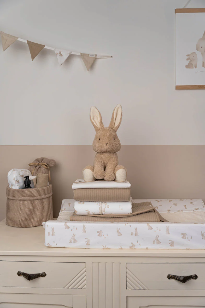 Little Dutch - Knuffel Baby Bunny 32 cm | Zacht & Aaibaar | Beige - Image 5