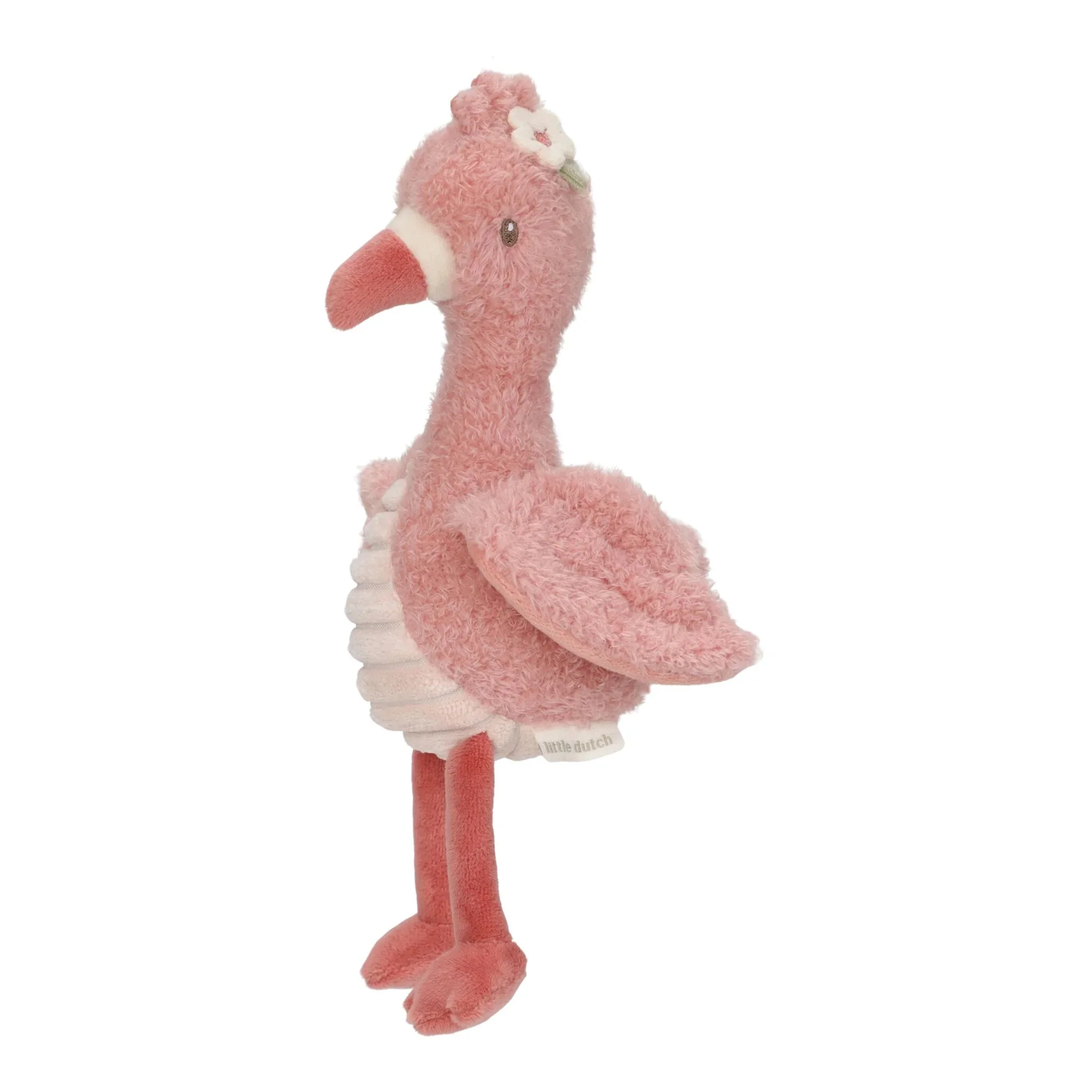 Little Dutch - Knuffel Flamingo 17cm Safari Friends