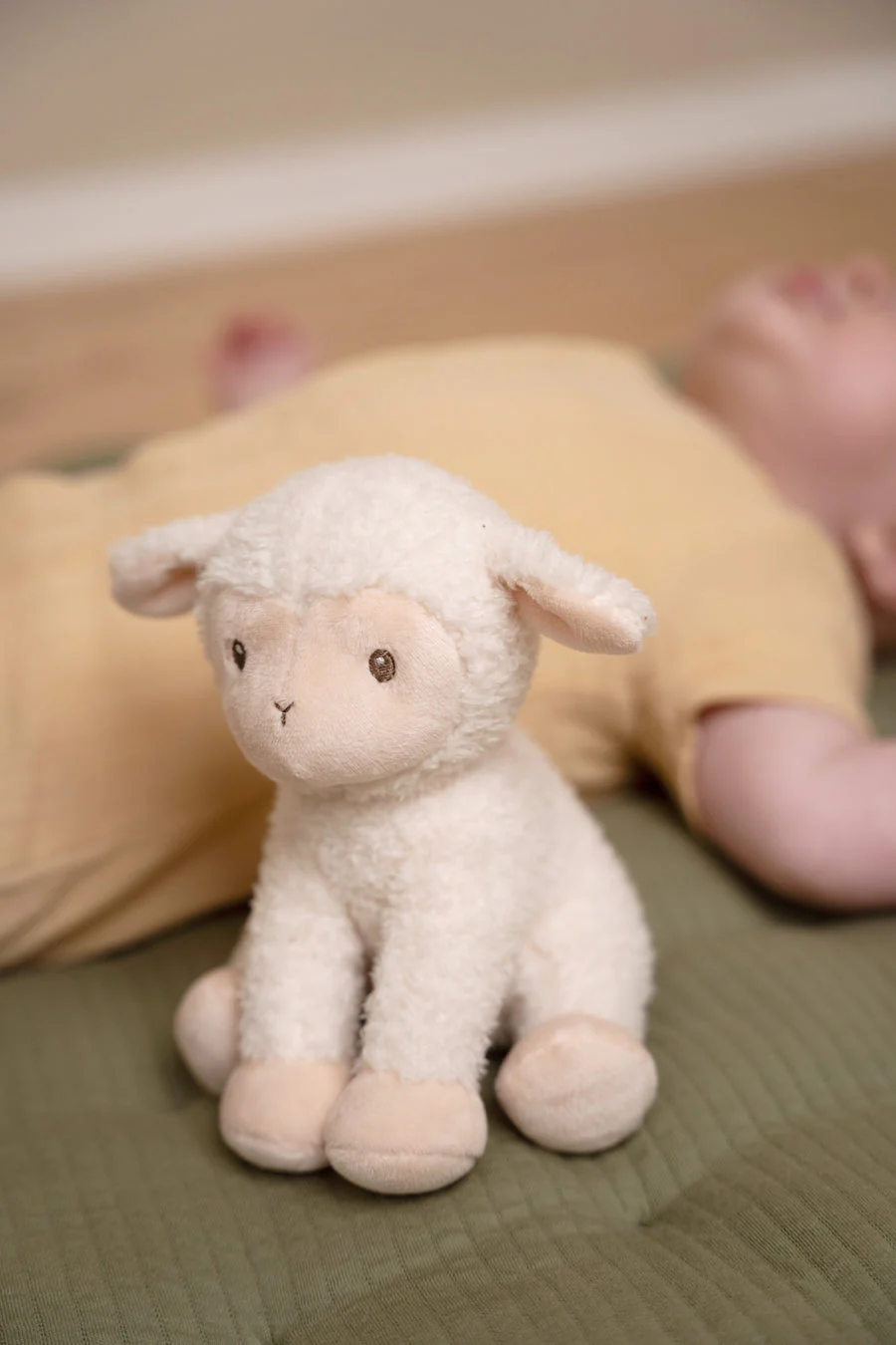 Little Dutch - Knuffel Schaap Little Farm | Zacht, 17 cm - Image 2