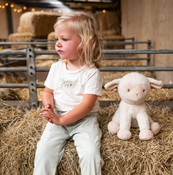 Little Dutch - Knuffel Schaap Little Farm | Zacht, 17 cm - Image 3