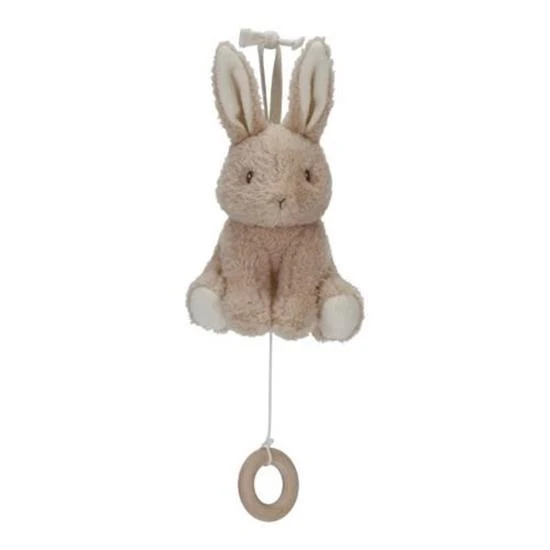Little Dutch - Muziektrekker Baby Bunny | Beige