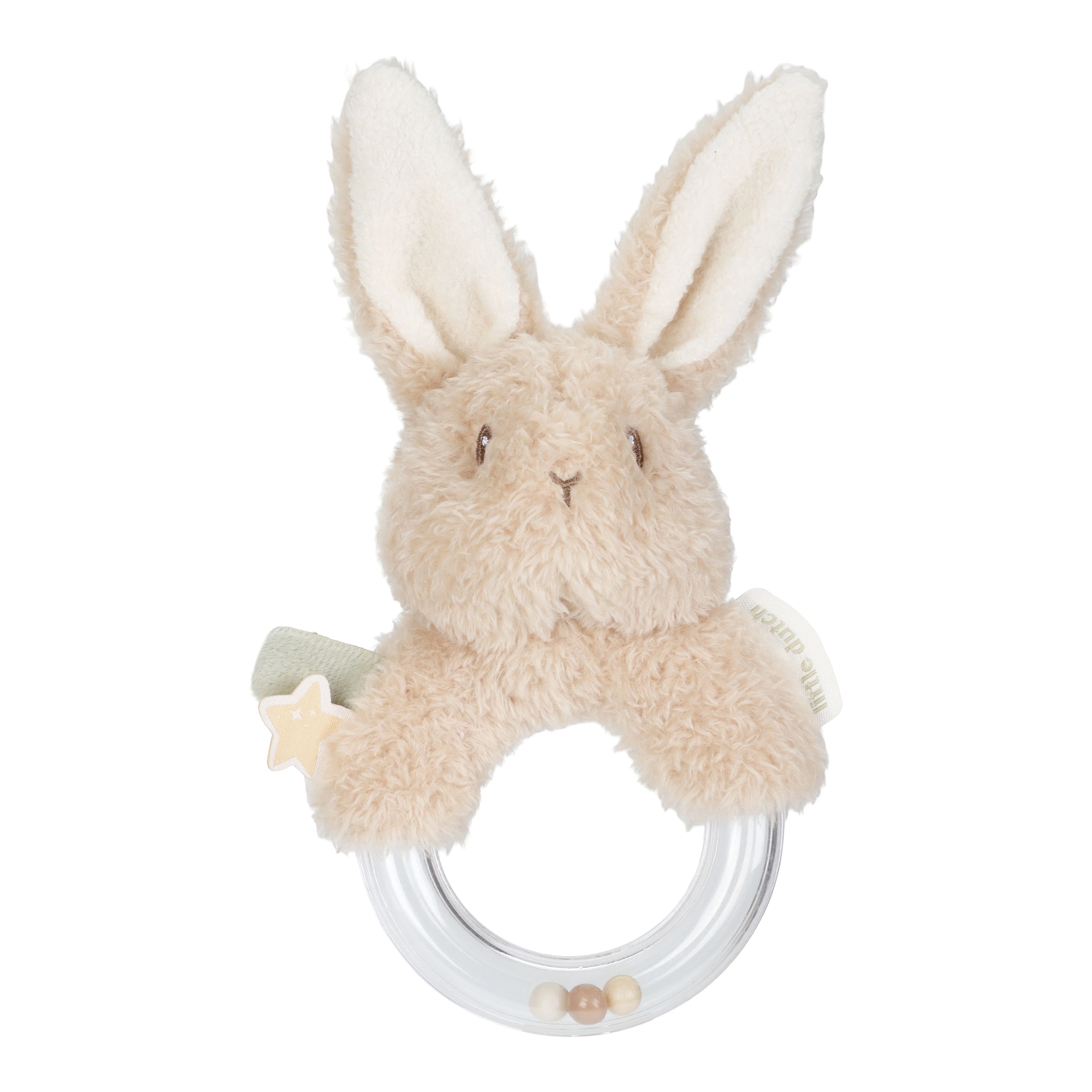 Little Dutch - Rammelaar Ring Newborn Naturals | Eerste Speeltje