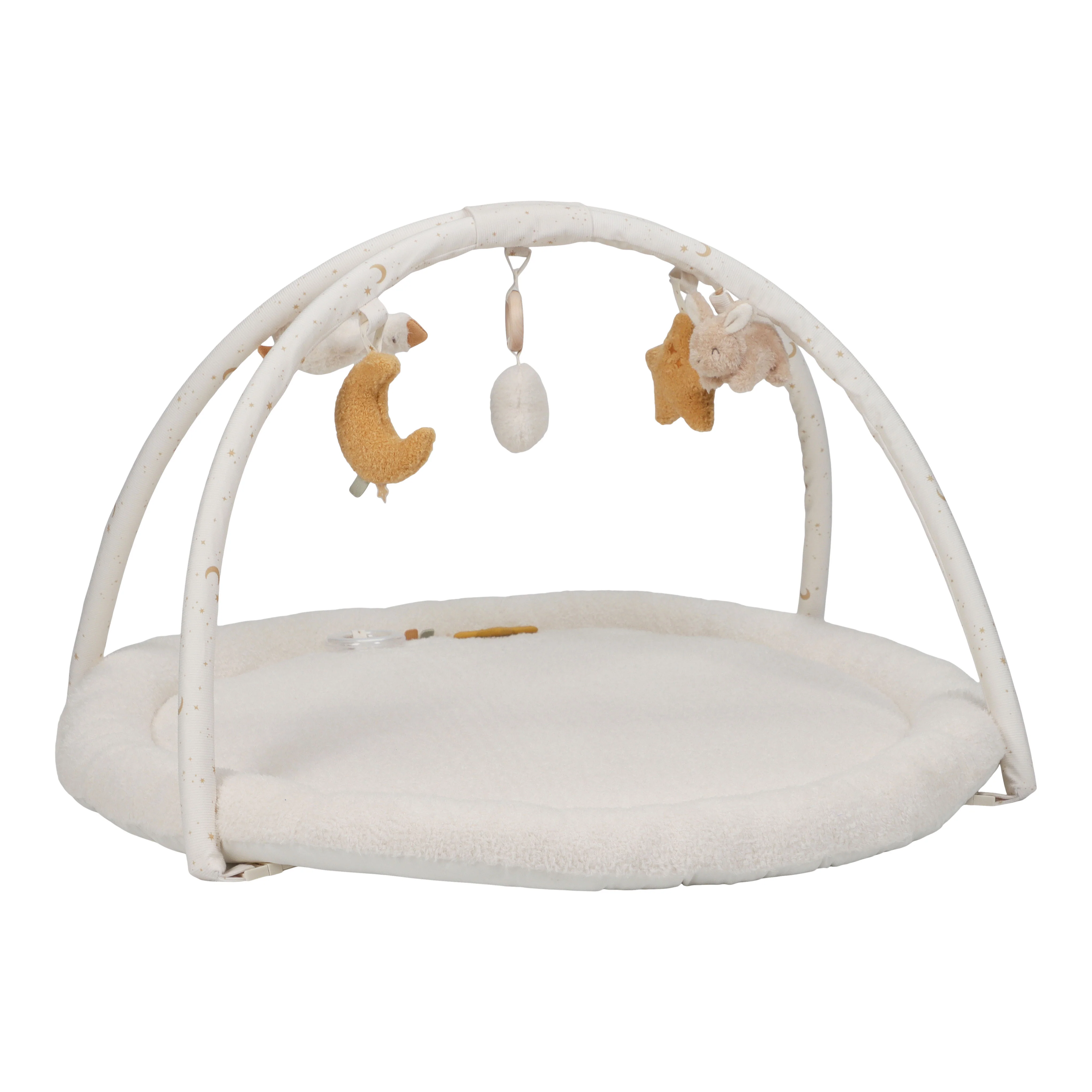Little Dutch - Speeltapijt Newborn Naturals | Zacht Activiteitenkleed