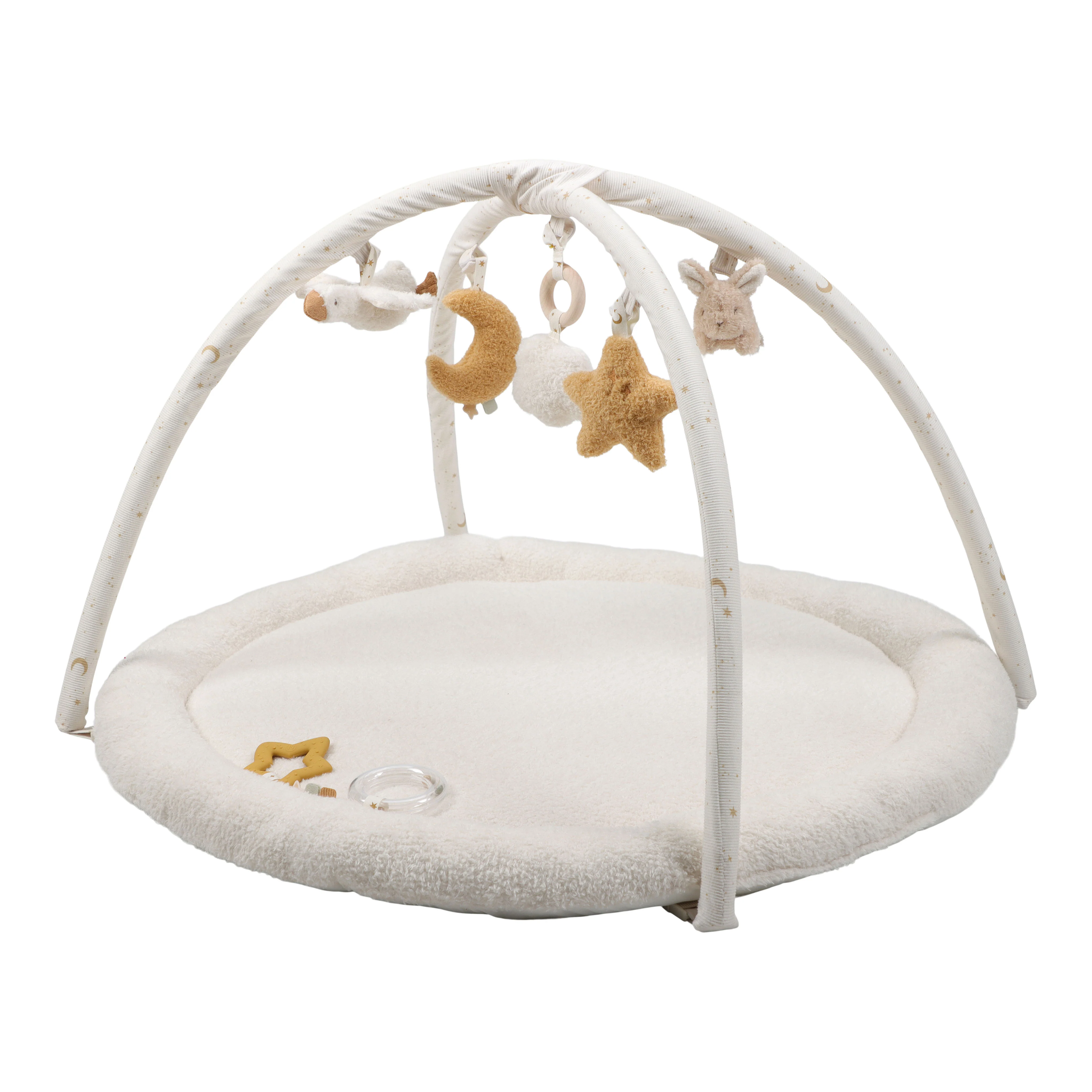 Little Dutch - Speeltapijt Newborn Naturals | Zacht Activiteitenkleed - Image 4