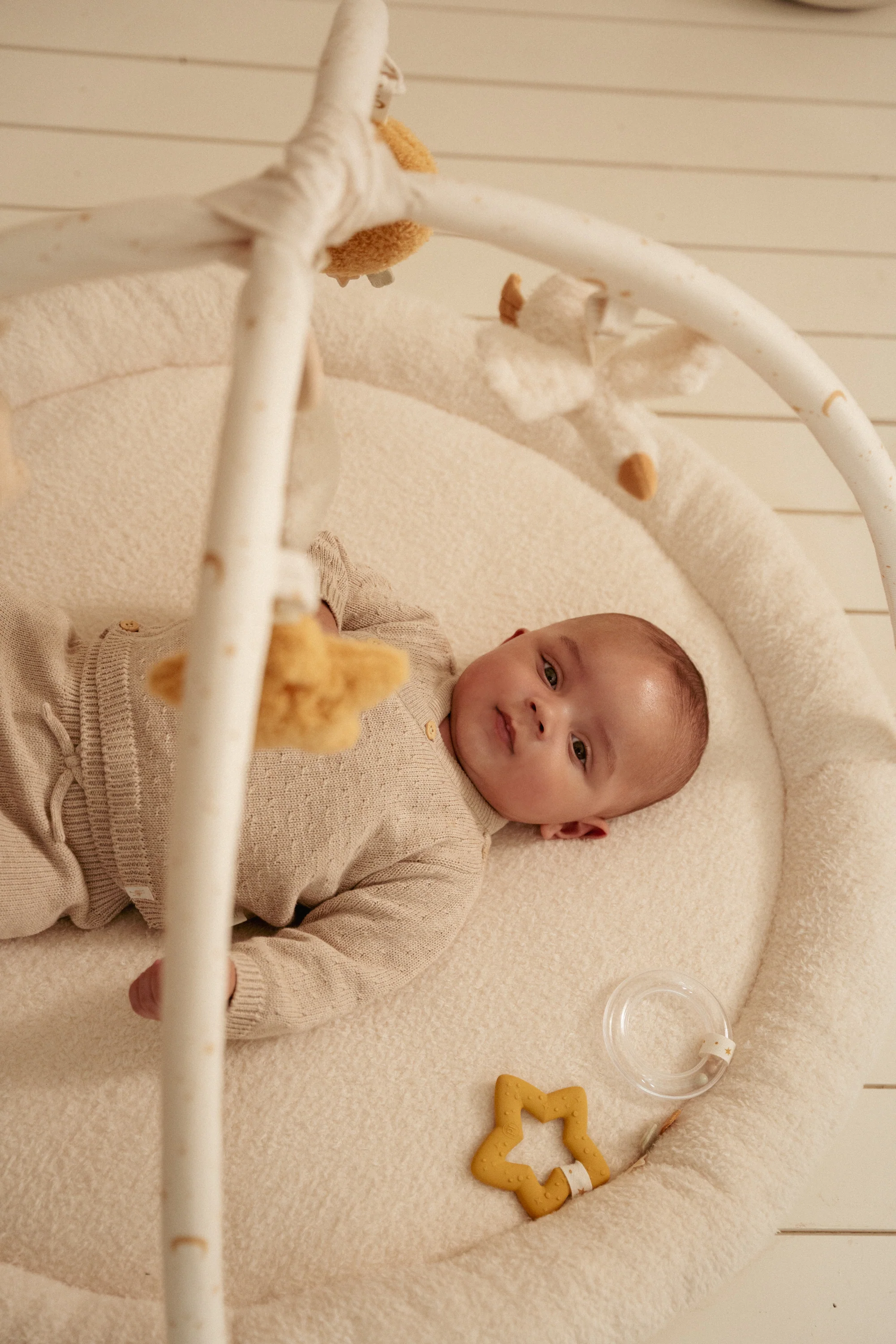 Little Dutch - Speeltapijt Newborn Naturals | Zacht Activiteitenkleed - Image 6