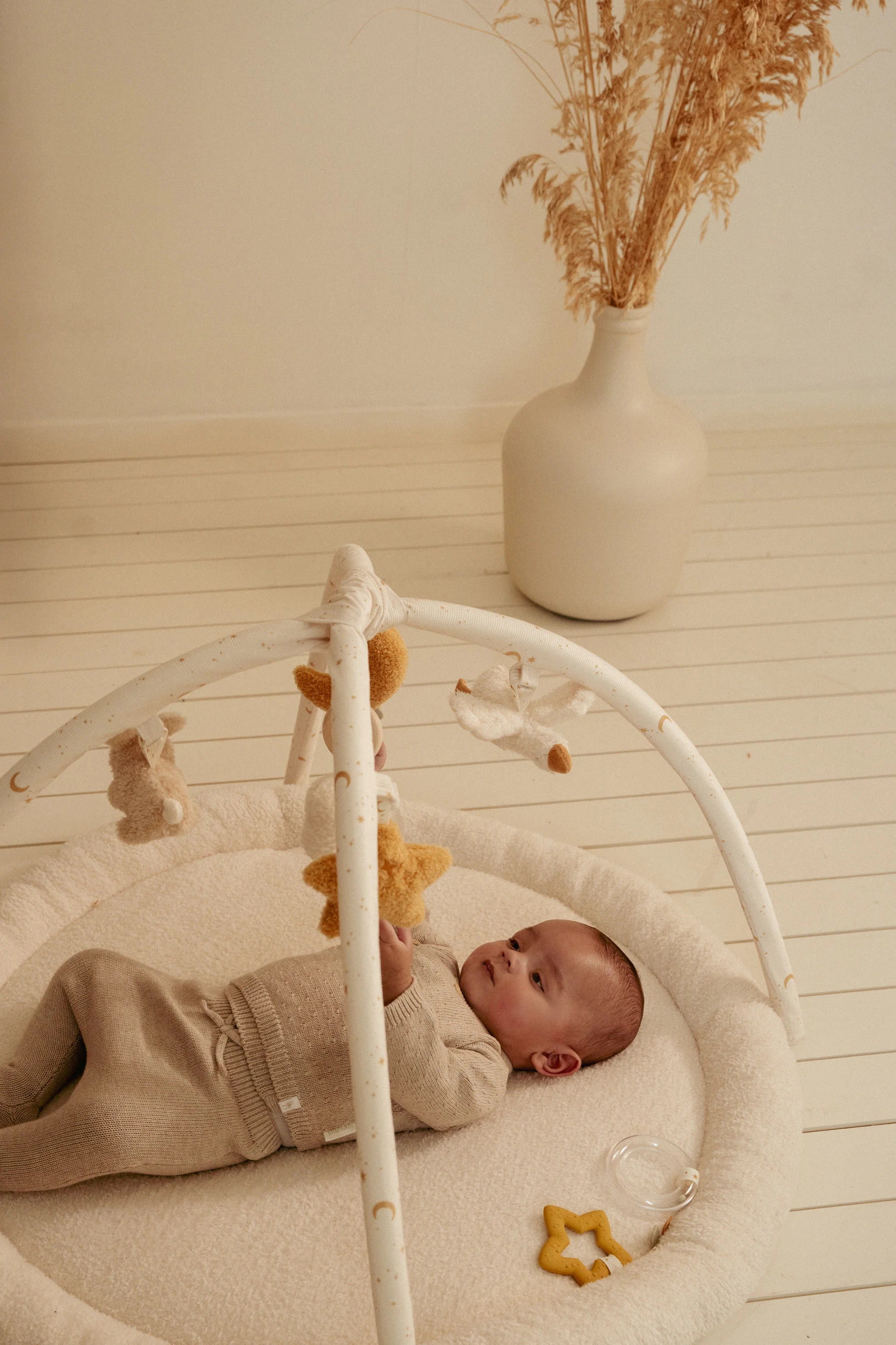 Little Dutch - Speeltapijt Newborn Naturals | Zacht Activiteitenkleed - Image 7