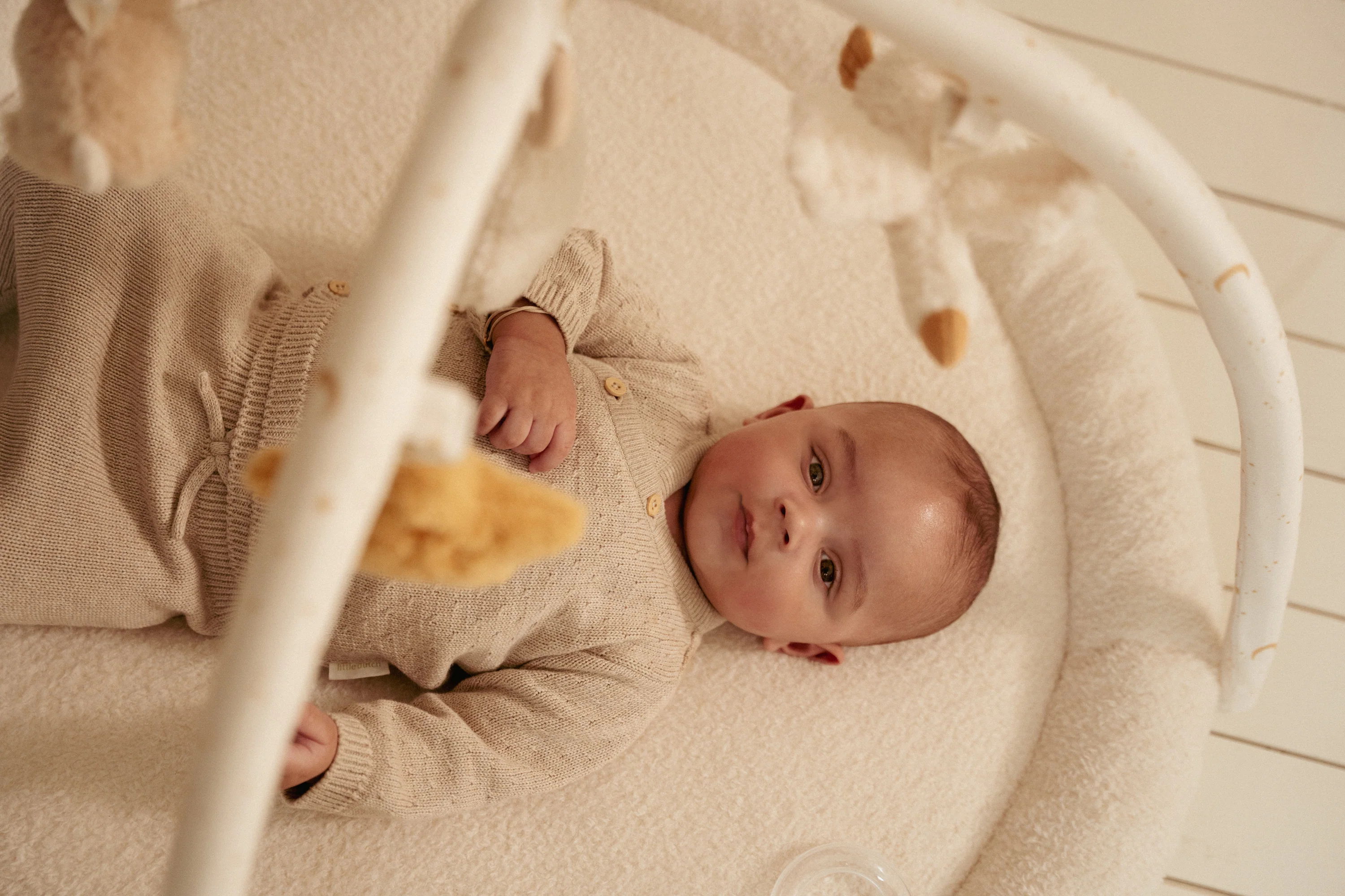 Little Dutch - Speeltapijt Newborn Naturals | Zacht Activiteitenkleed - Image 9