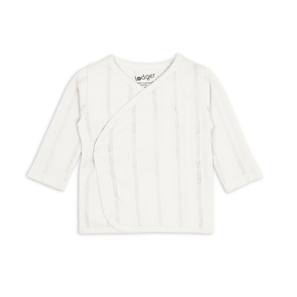 Lodger - T-Shirt Topper Pointelle | Cream