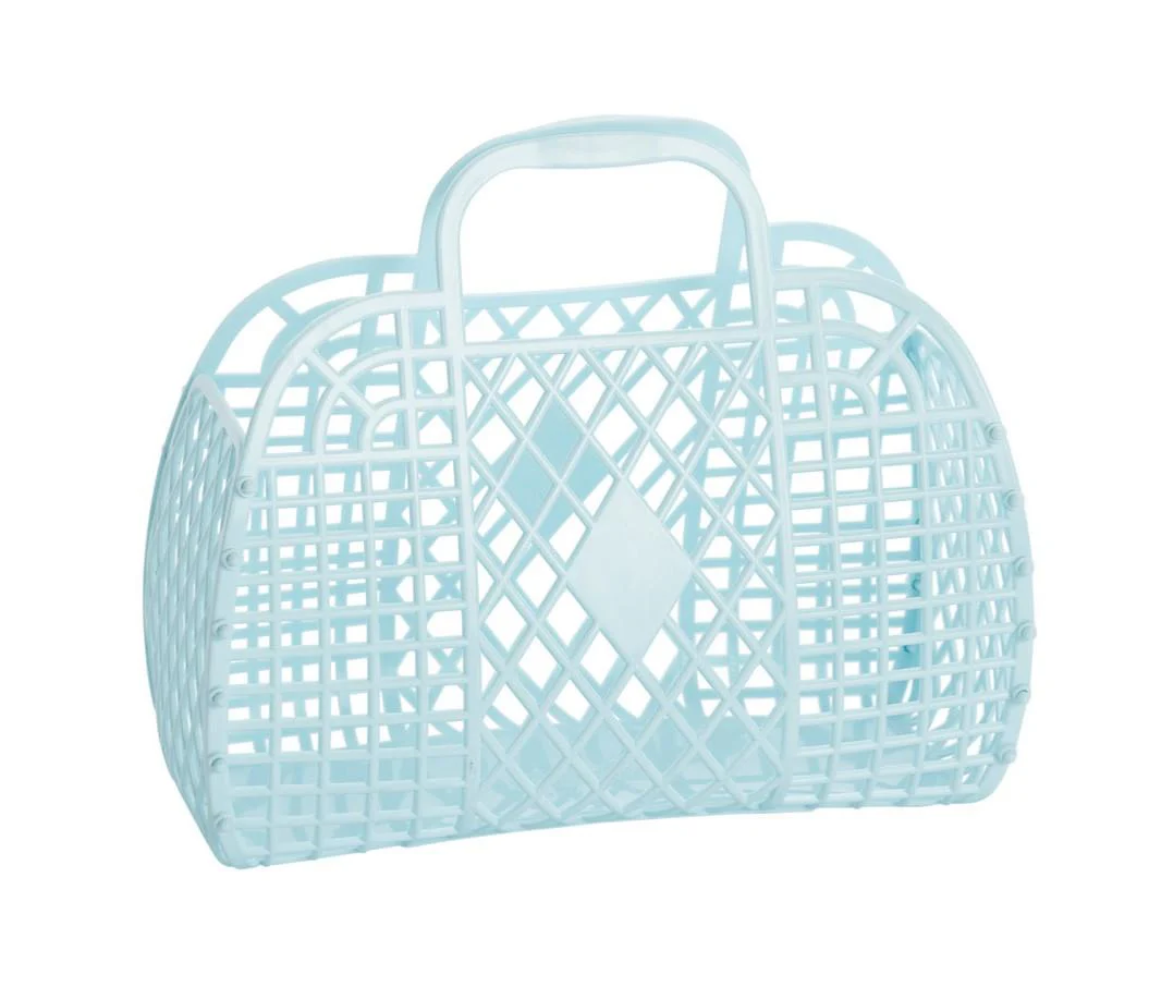 Mandje Retro Small Blue