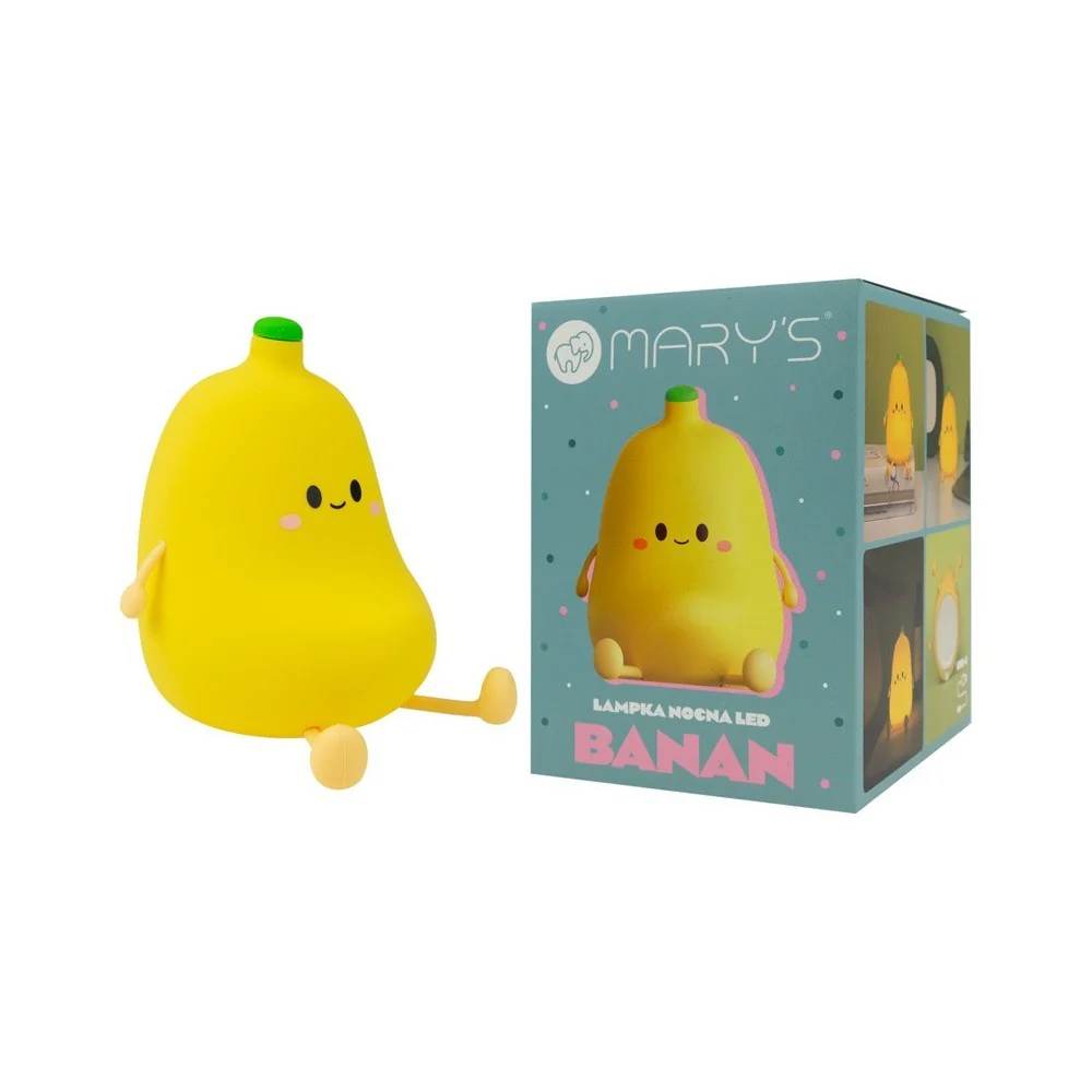 Mary's - Nachtlamp LED Banana | Geel - Image 2